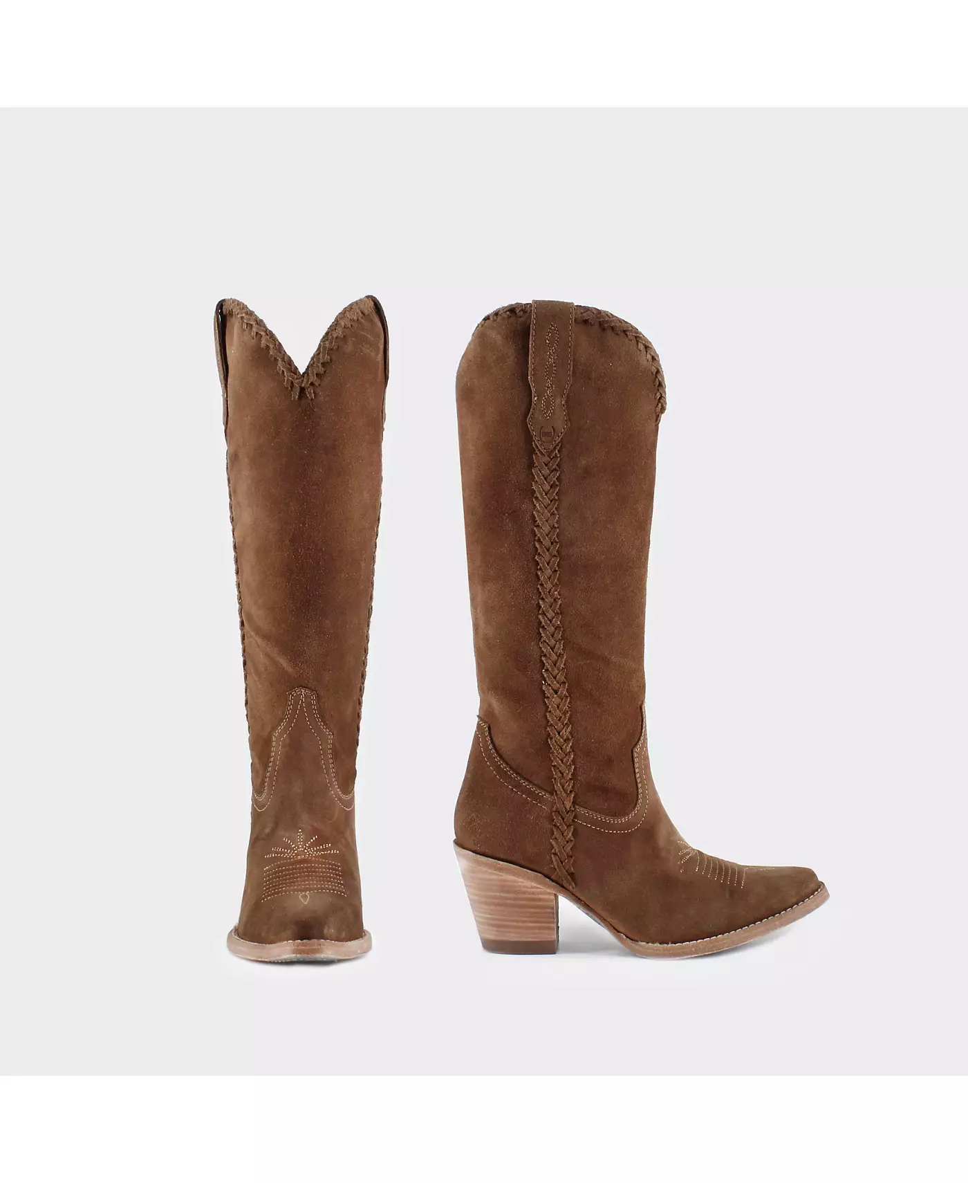 Кожаные сапоги Kenia Cowgirl от Buck & Brana — элегантная обувь в стиле вестерн