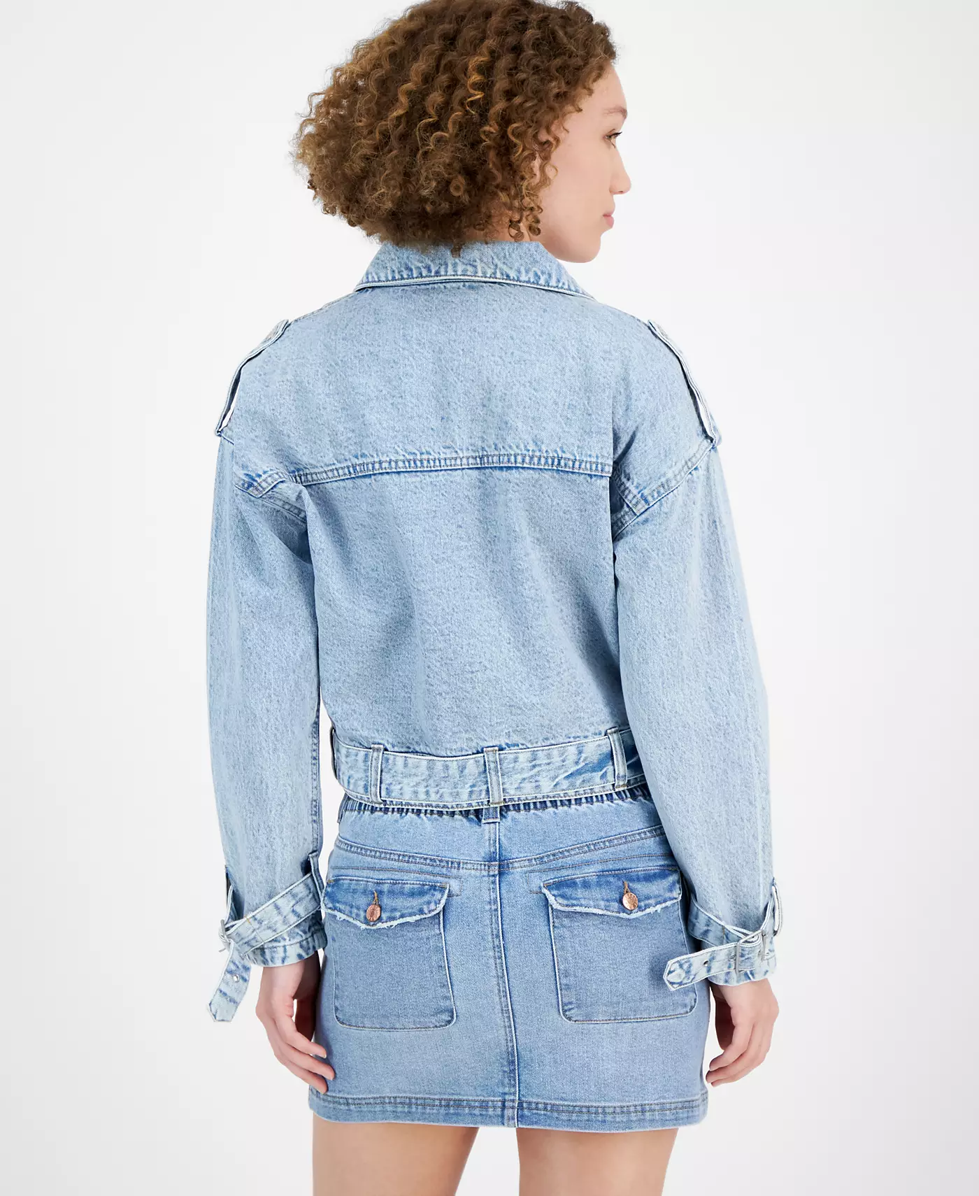 Джинсовая куртка Planet Heart Juniors с поясом