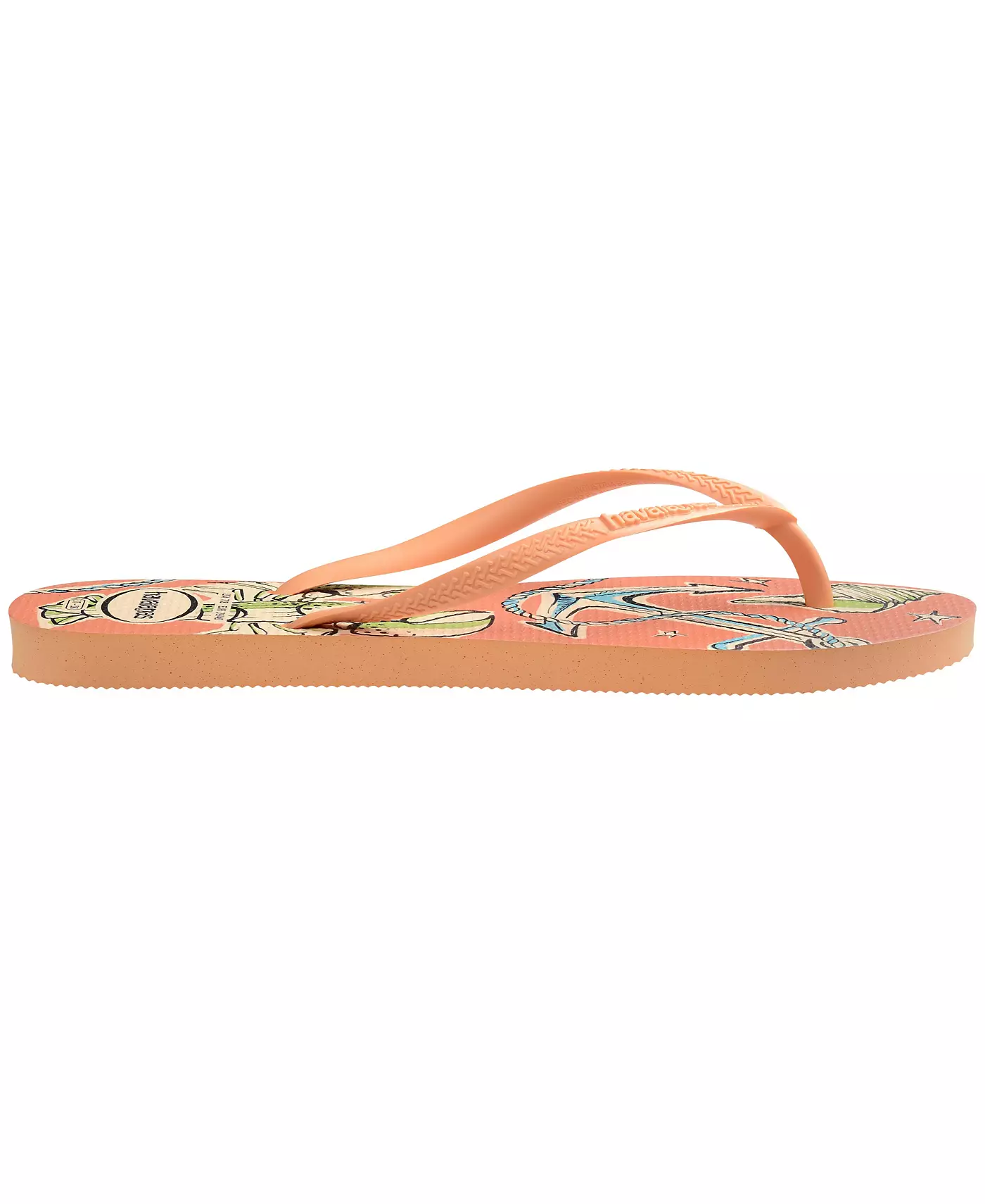 Женские тонкие супер свежие сандалии Havaianas Slim Slip On