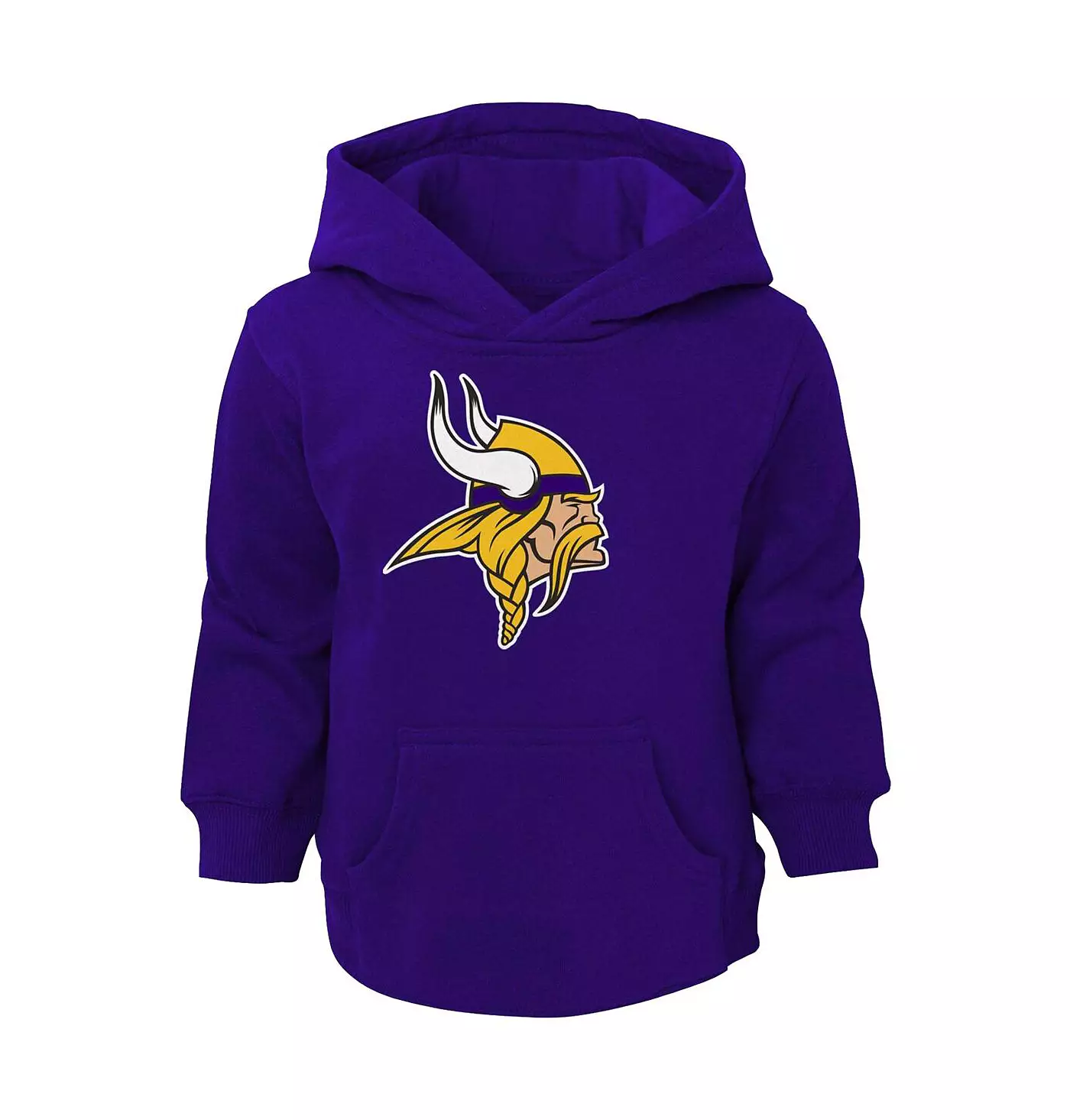 Outerstuff Малыши Мальчики и Девочки Фиолетовый Minnesota Vikings Логотип Пуловер Толстовка