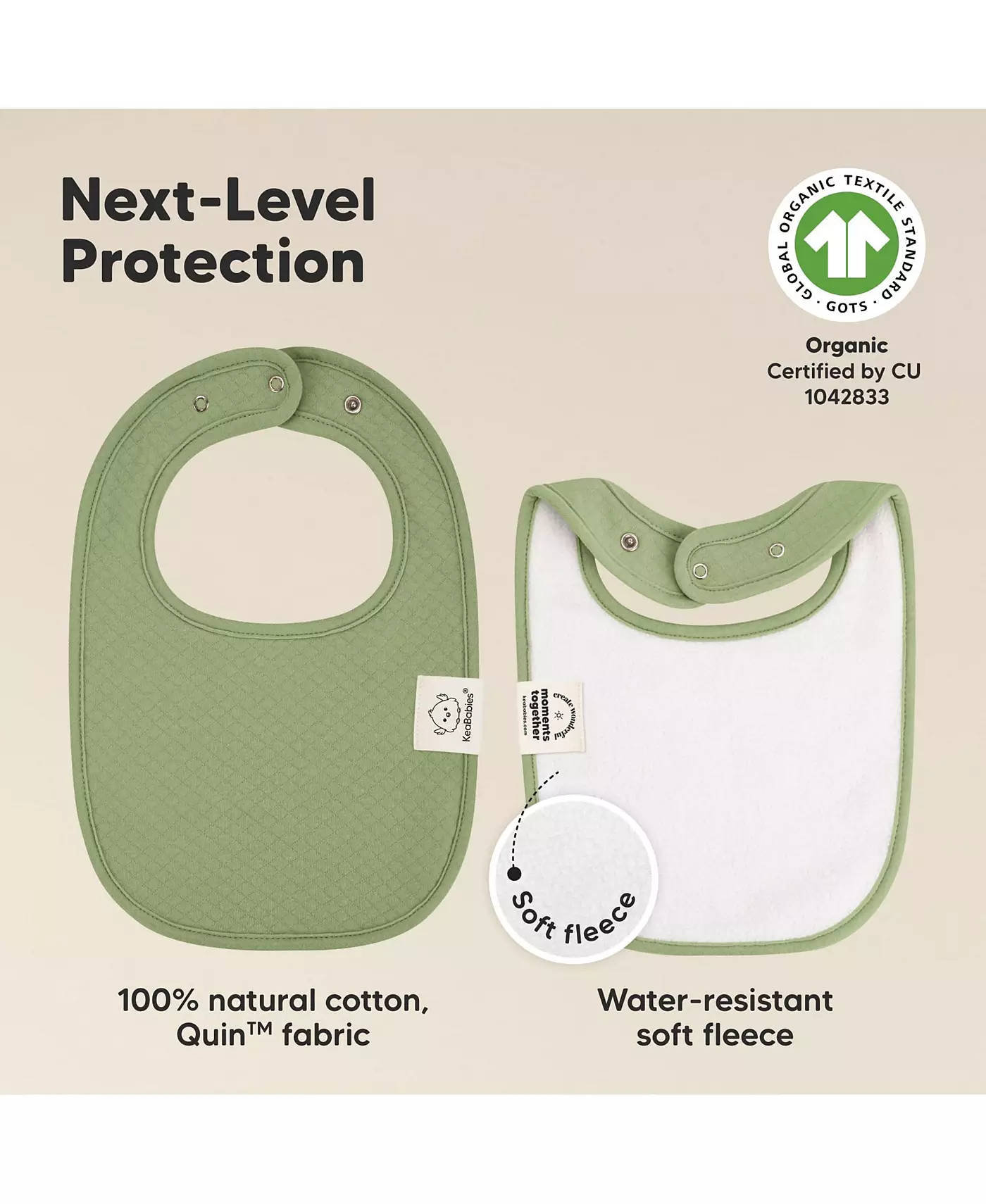 KeaBabies 8 шт. Органические детские нагрудники Quin для слюнотечения и прорезывания зубов, хлопковые нагрудники для слюнотечения, нагрудники для новорожденных мальчиков, нагрудники для девочек