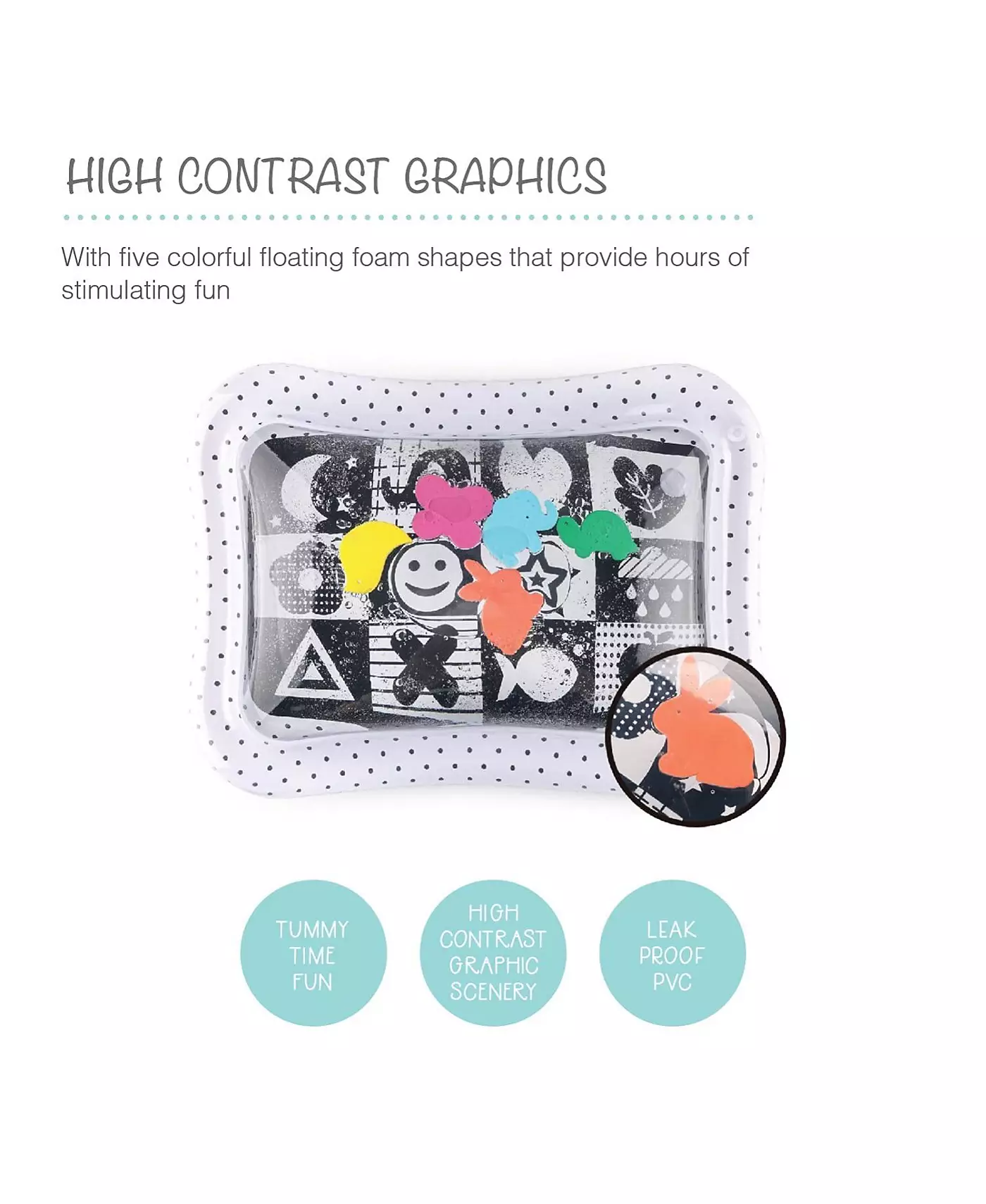 Водный игровой коврик Монтессори Peanutshell для малышей