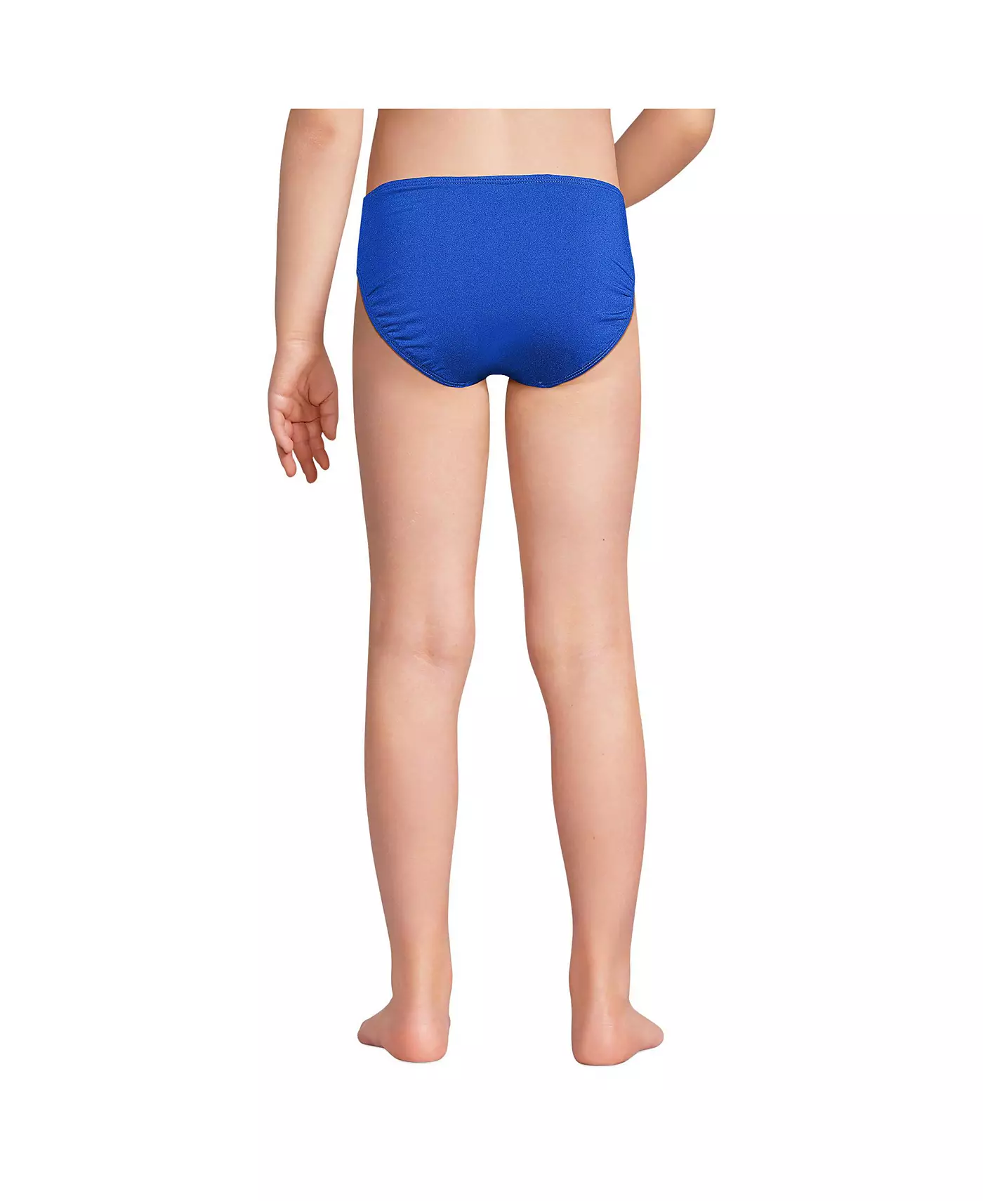 Lands' End Child Girls Plus size Chloril Resistance Bikini Swimsuit Bottoms
