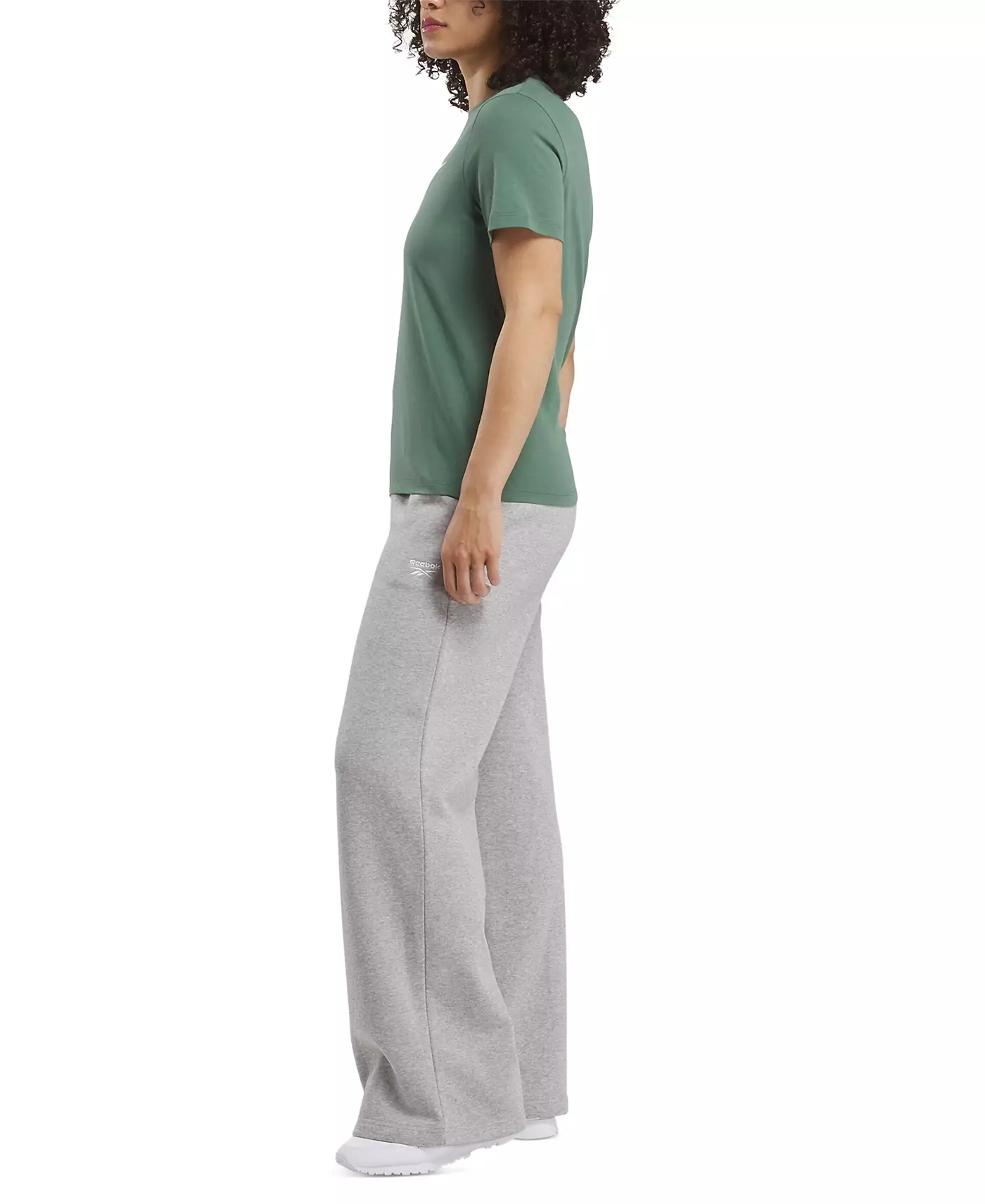 Женская футболка Reebok с векторным графическим логотипом из хлопка