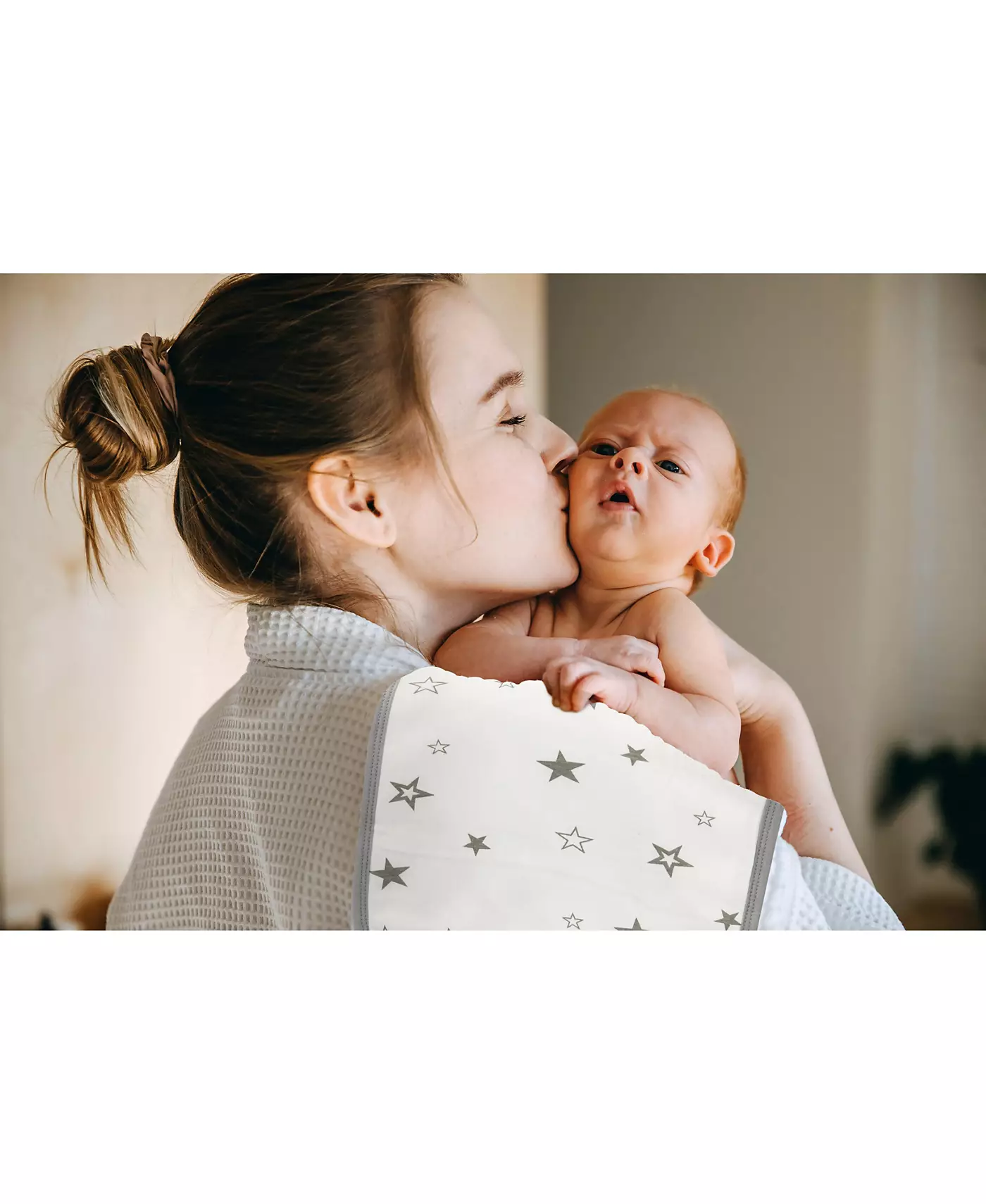 Детские пеленки Bublo Baby для срыгивания - 7 шт. в упаковке, трехслойные - верхний и нижний слой из 100% хлопка, средний слой из 100% полиэстера и флиса - впитывающая пеленка для срыгивания, очень впитывающая пеленка для срыгивания, очень мягкая для дево