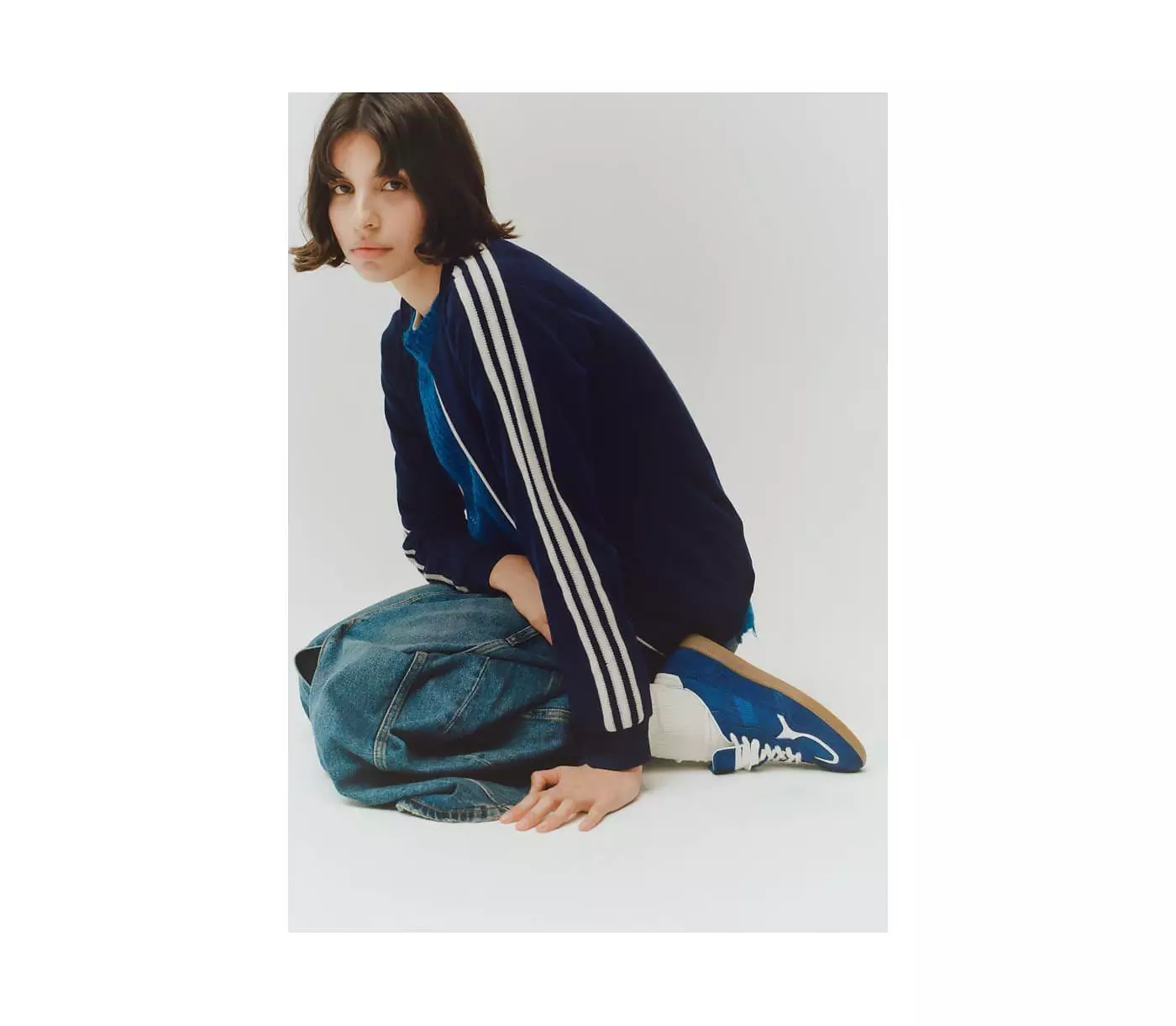 Женские кожаные кроссовки ALOHAS Tb.490