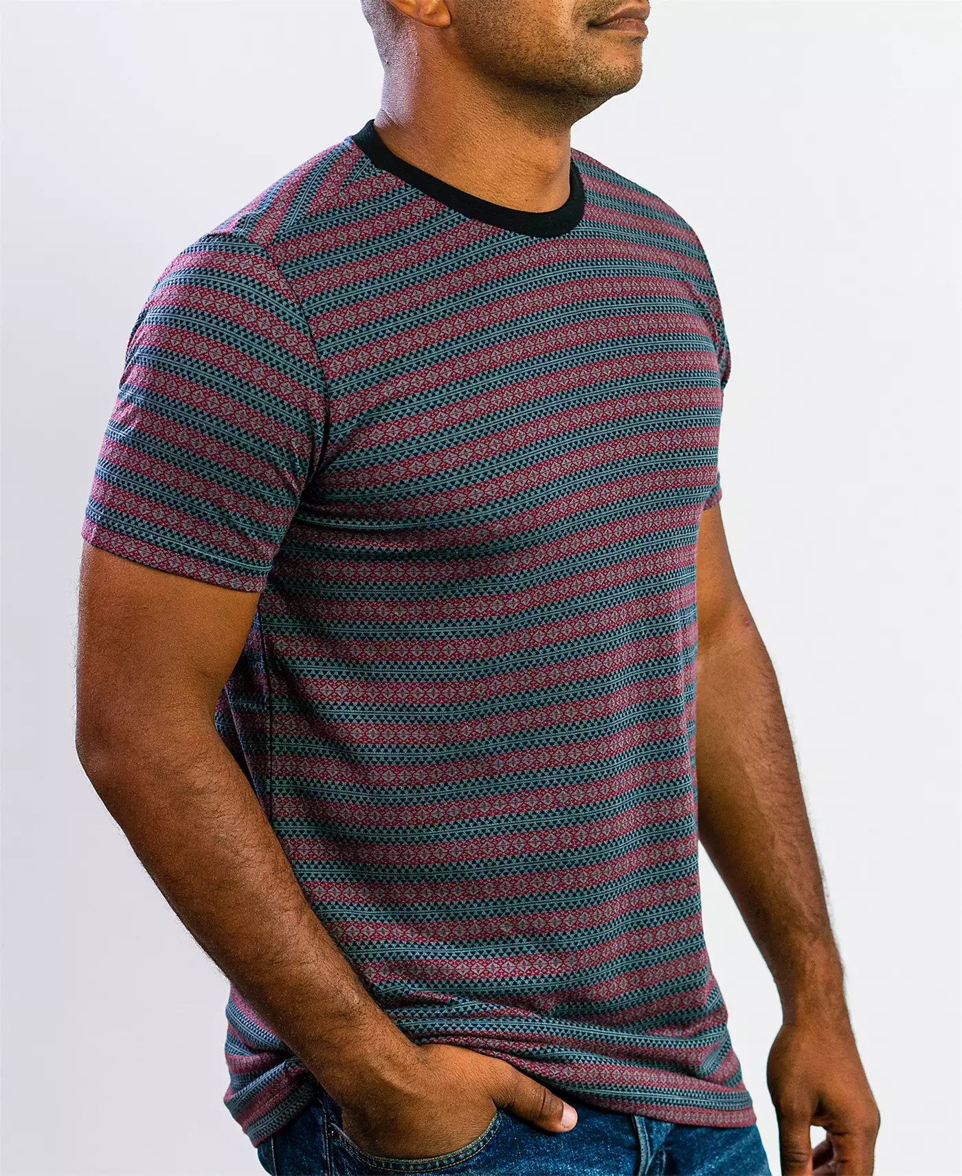 Мужская футболка BEAUTIFUL GIANT Casual Comfort Soft с круглым вырезом