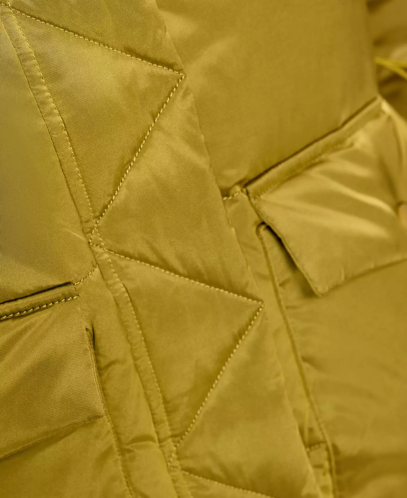 Женское стеганое пальто Julia & Stella By Maximilian с отделкой из овчины