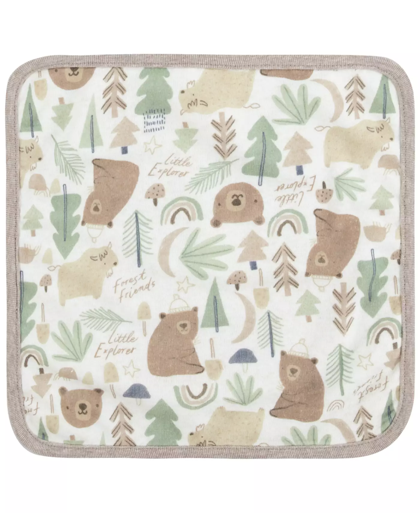Мочалки Huggies Baby "Forest Friends" 6 шт. в упаковке