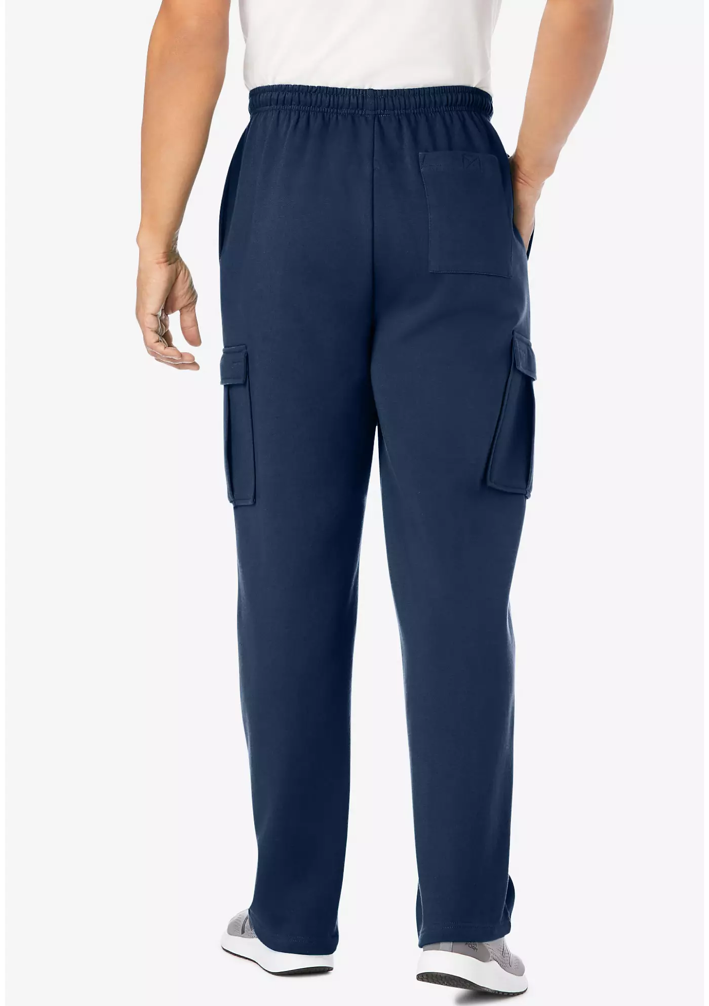 Спортивные брюки-карго KingSize Big & Tall из флиса