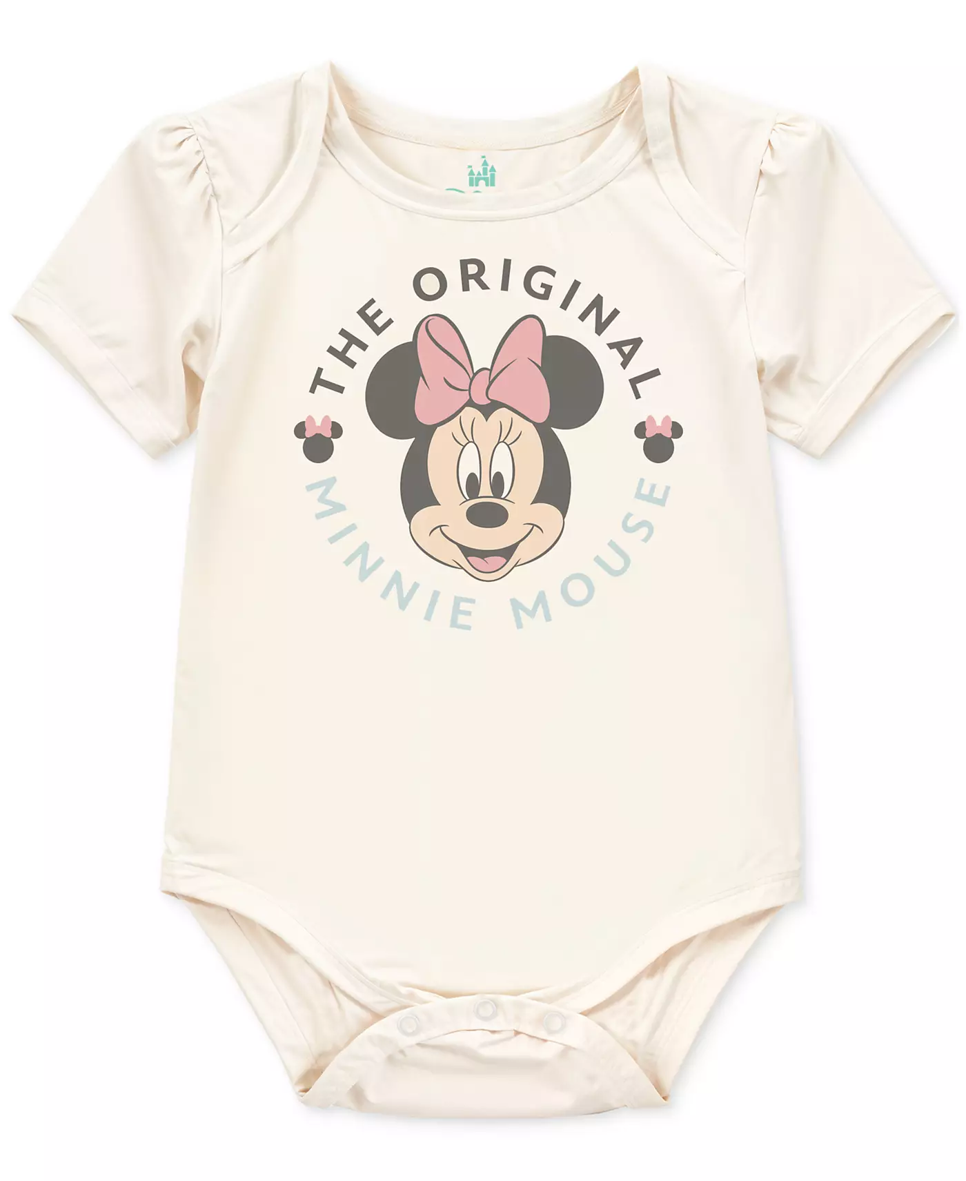 Боди с короткими рукавами для девочек Disney Baby Girls Minnie Mouse, 3 шт. в упаковке