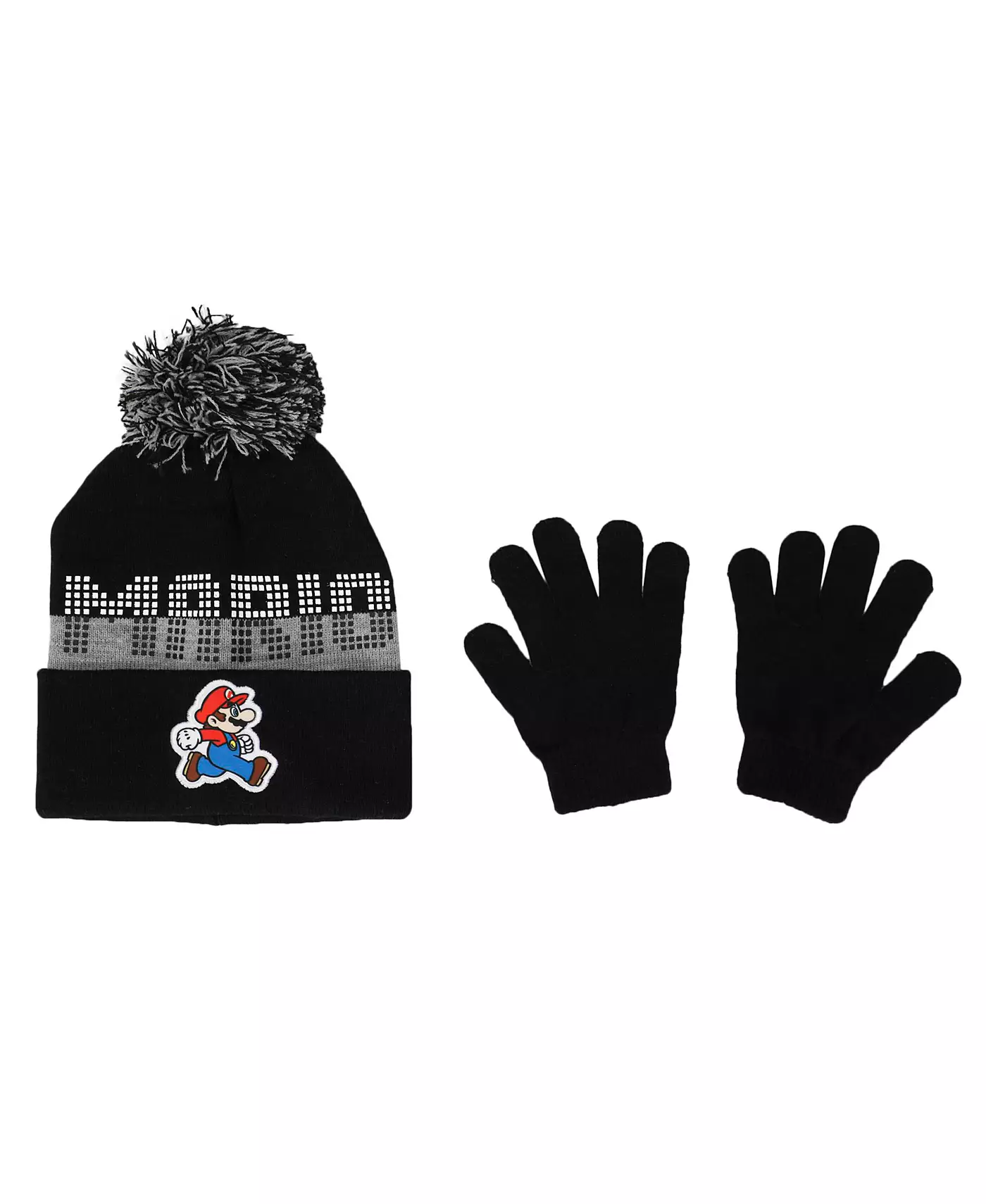 SUPER MARIO Boys Bros Mario Молодежный комплект шапки и перчаток