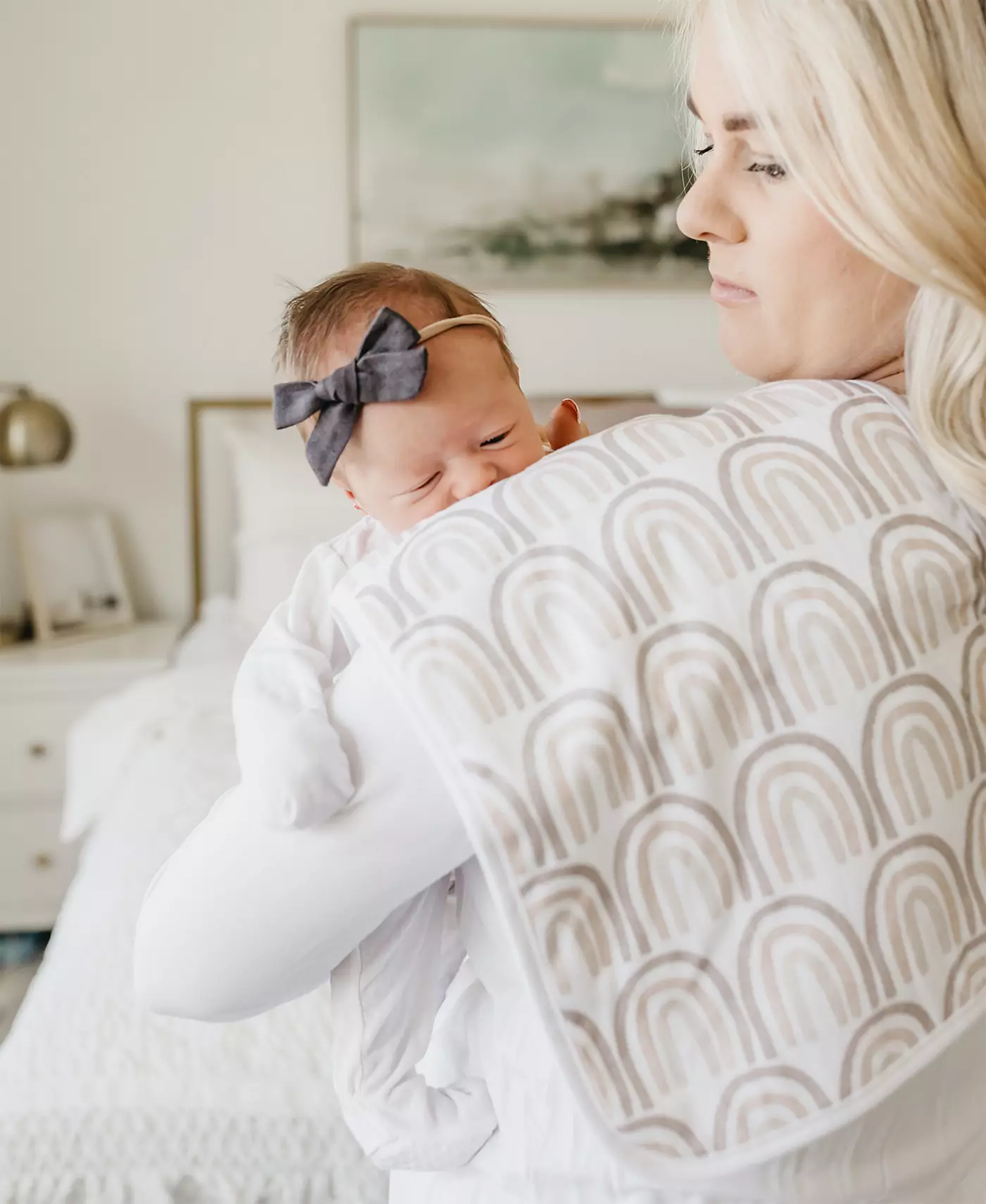 Детские принадлежности и аксессуары Copper Pearl Baby Bliss с принтом