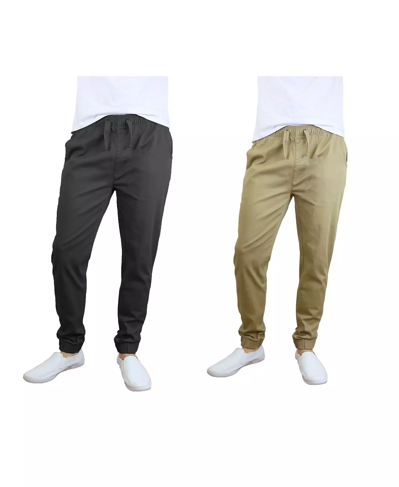 Мужские спортивные брюки Galaxy By Harvic Basic Stretch Twill, упаковка из 2 шт.