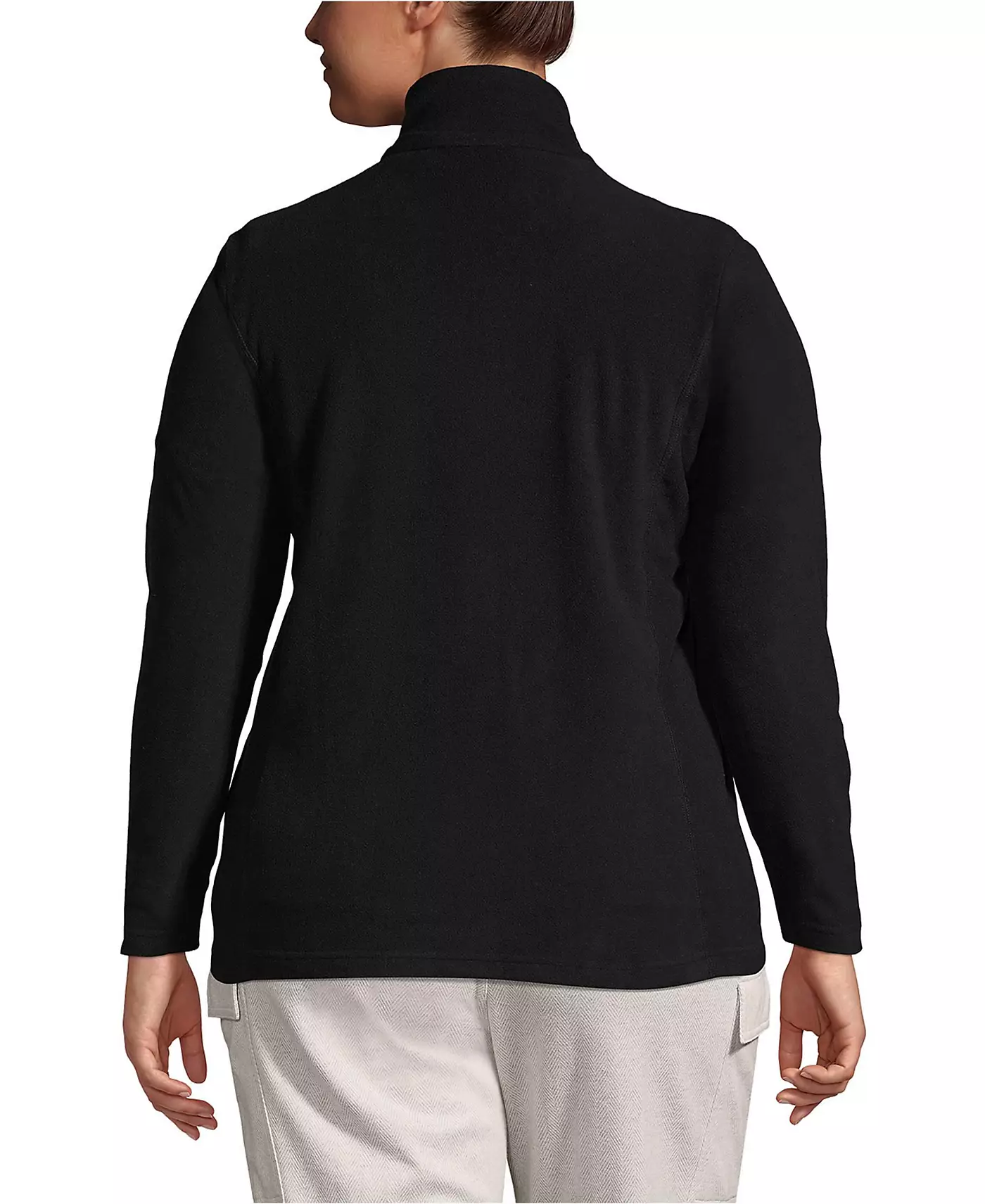 Куртка Lands' End Plus Size Thermacheck 100 из флиса