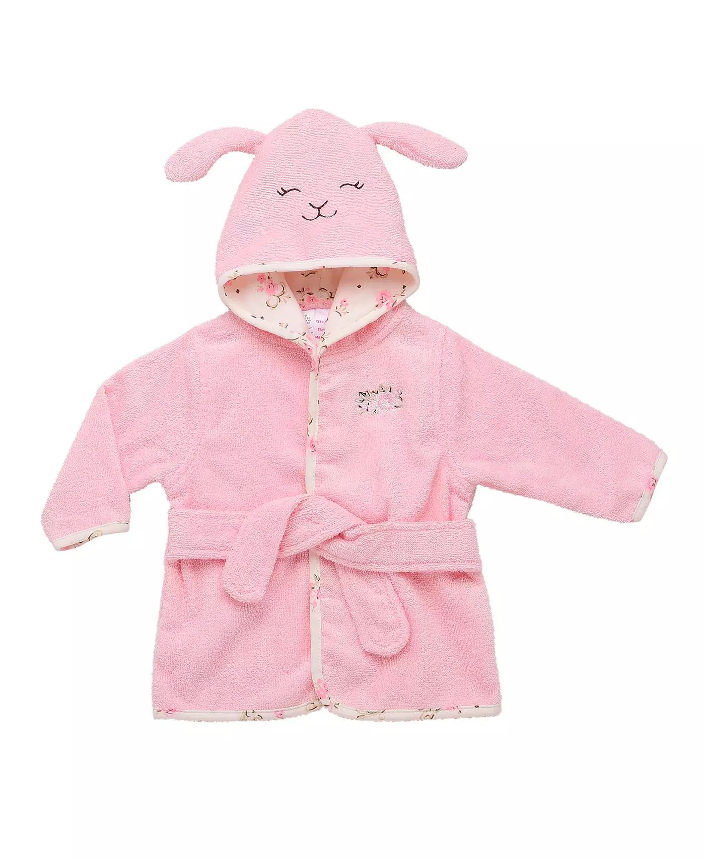 Маленький хлопковый банный халат с капюшоном для мальчиков и девочек