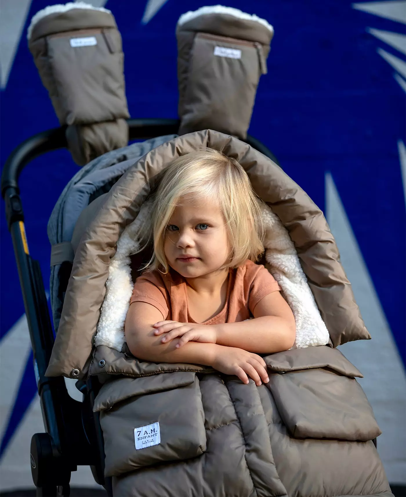 Одеяло с передними карманами 7AM Enfant Baby 212 Evolution