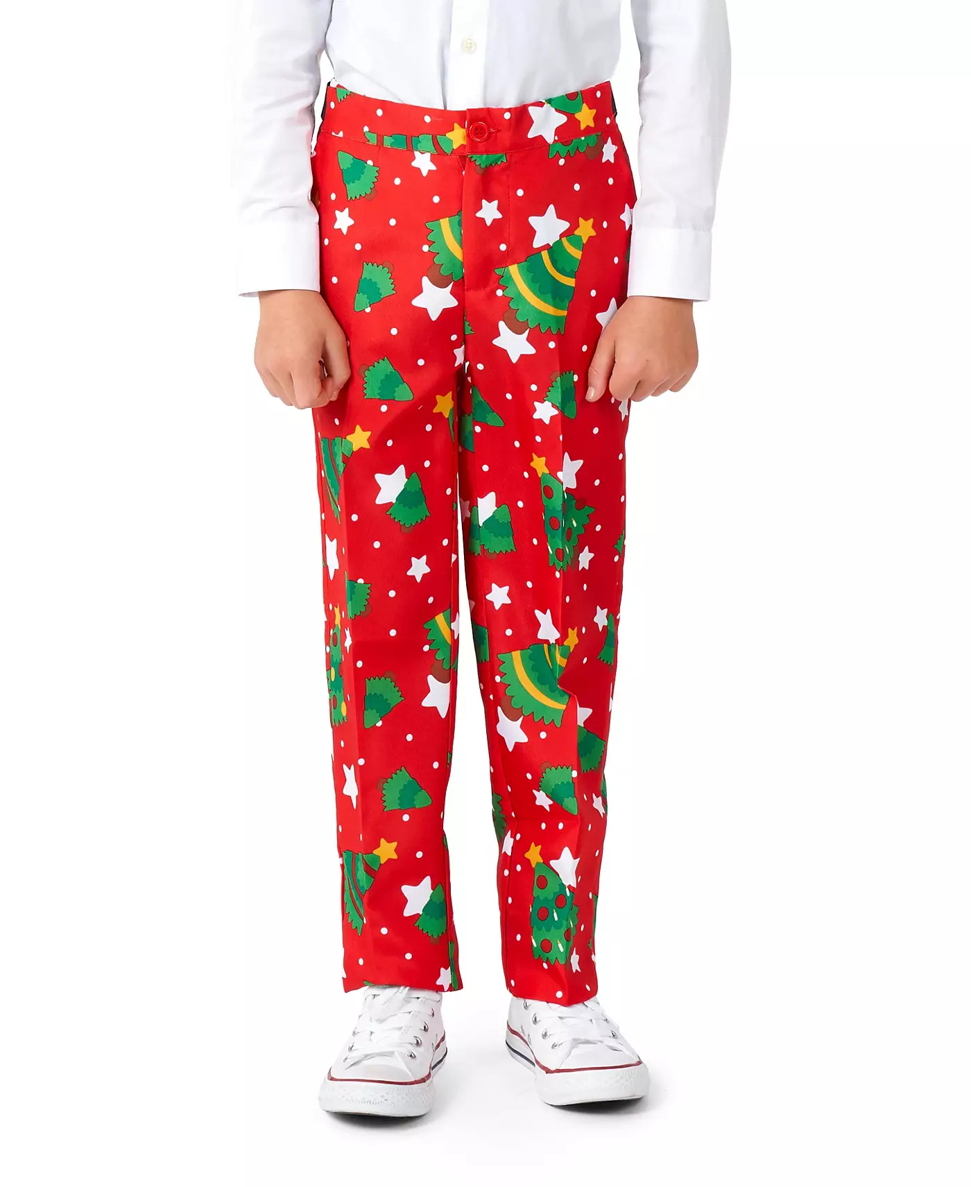 Костюм Suitmeister для маленьких мальчиков с рождественскими елками и звездами, застегивающийся на пуговицы, включающий блейзер, брюки и галстук-застежку