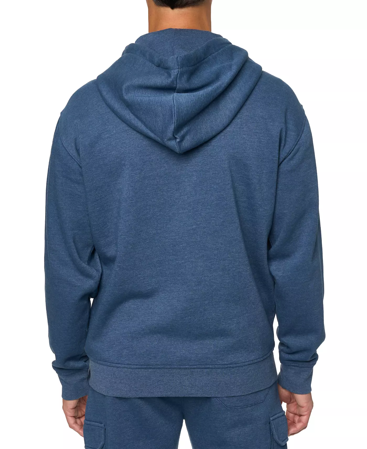 Мужская флисовая толстовка Lazer свободного кроя Burnout с застежкой-молнией спереди