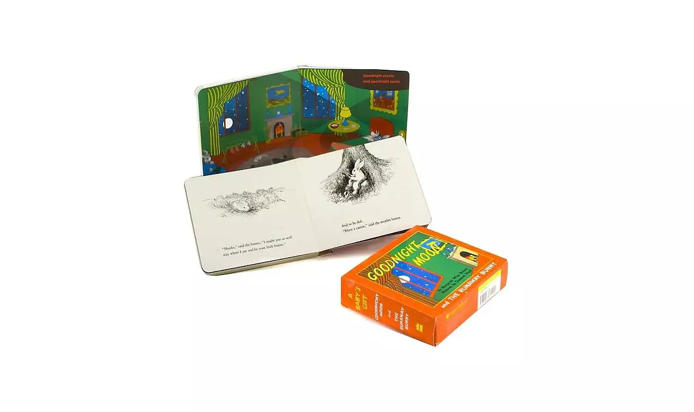 Barnes & Noble Подарок ребенку - Спокойной ночи, Луна и сбежавший кролик Маргарет Уайз Браун