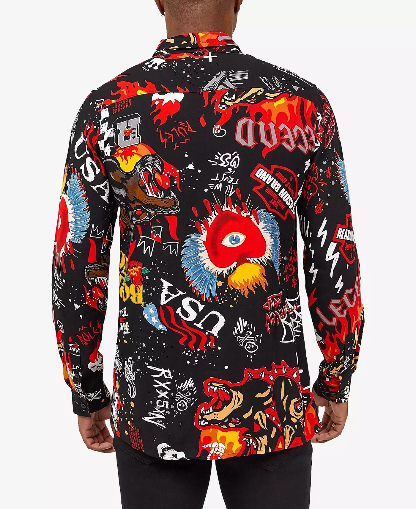 Мужская рубашка Reason Fury с длинным рукавом