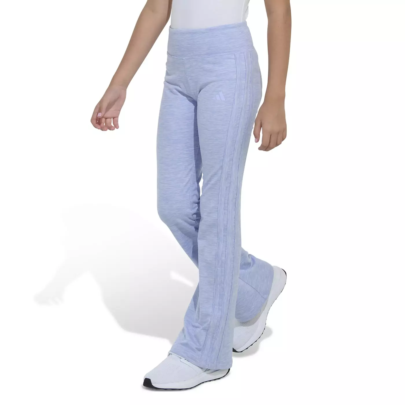 Брюки-клеш adidas Big Girls Mélange