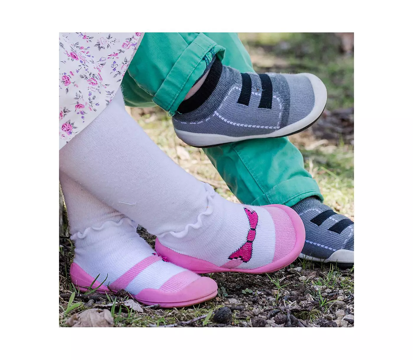 Komuello Младенческая девочка дышащие моющиеся нескользящие носки туфли Мэри Джейн Bow