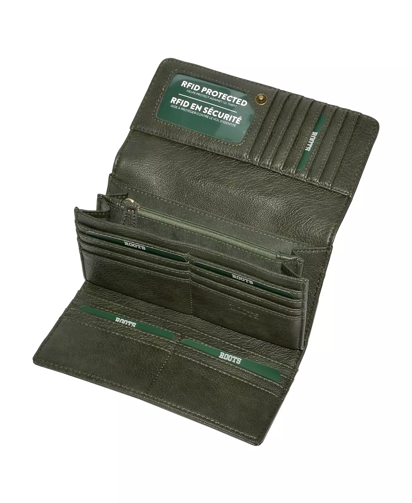 Женский карманный клатч-кошелек Roots