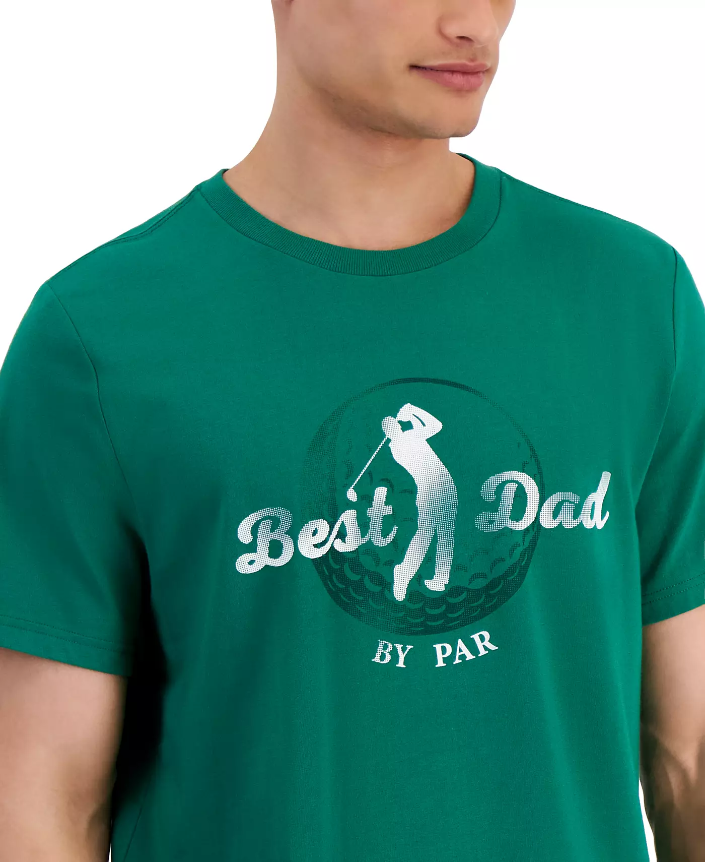 Футболка мужского клуба Best Dad By Par Regular-Fit с рисунком, созданная для Macy's