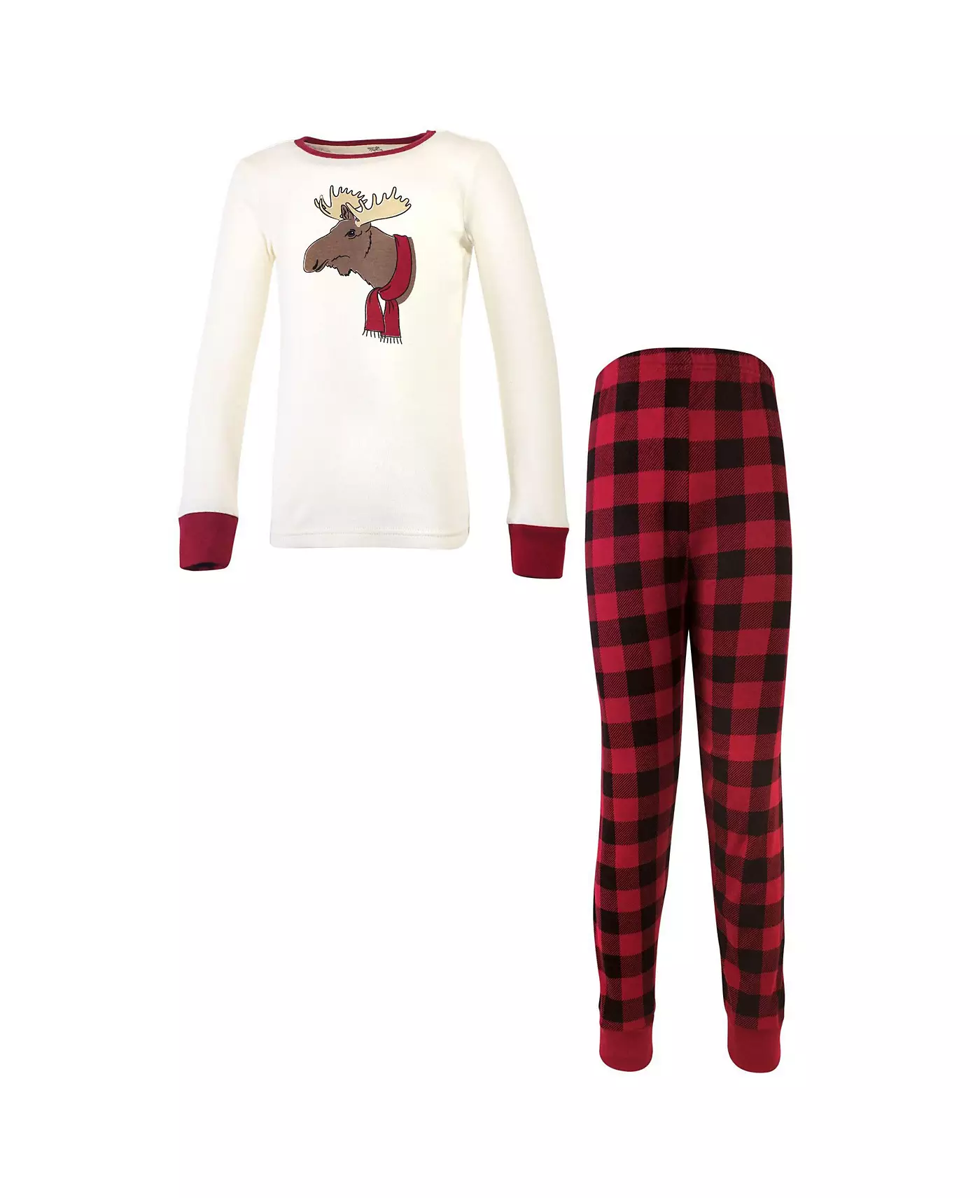 Праздничная пижама унисекс для больших мальчиков «Прикосновение природы»