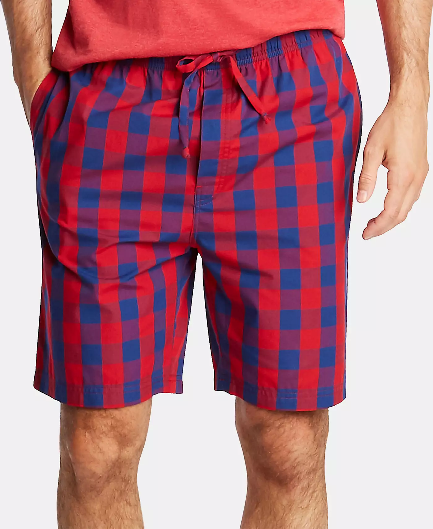 Мужские пижамные шорты Nautica Cotton Plaid