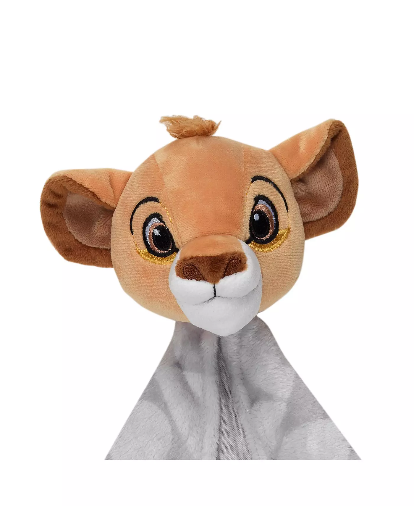 Lambs & Ivy Disney Baby THE LION KING Lovey Grey Plush Security Blanket