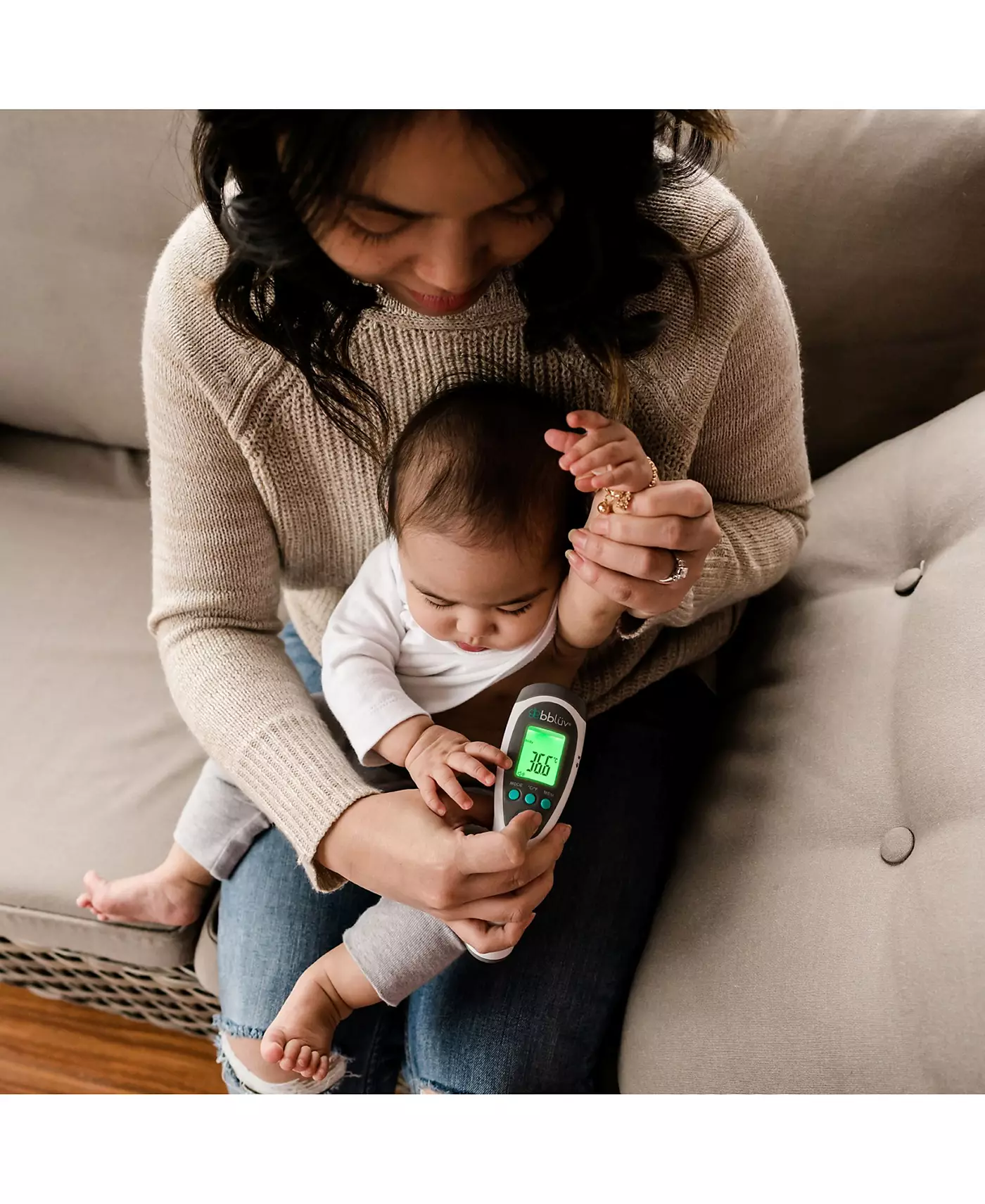 BBLÜV Bbluv Thermo 4-в-1 цифровой инфракрасный датчик термометр