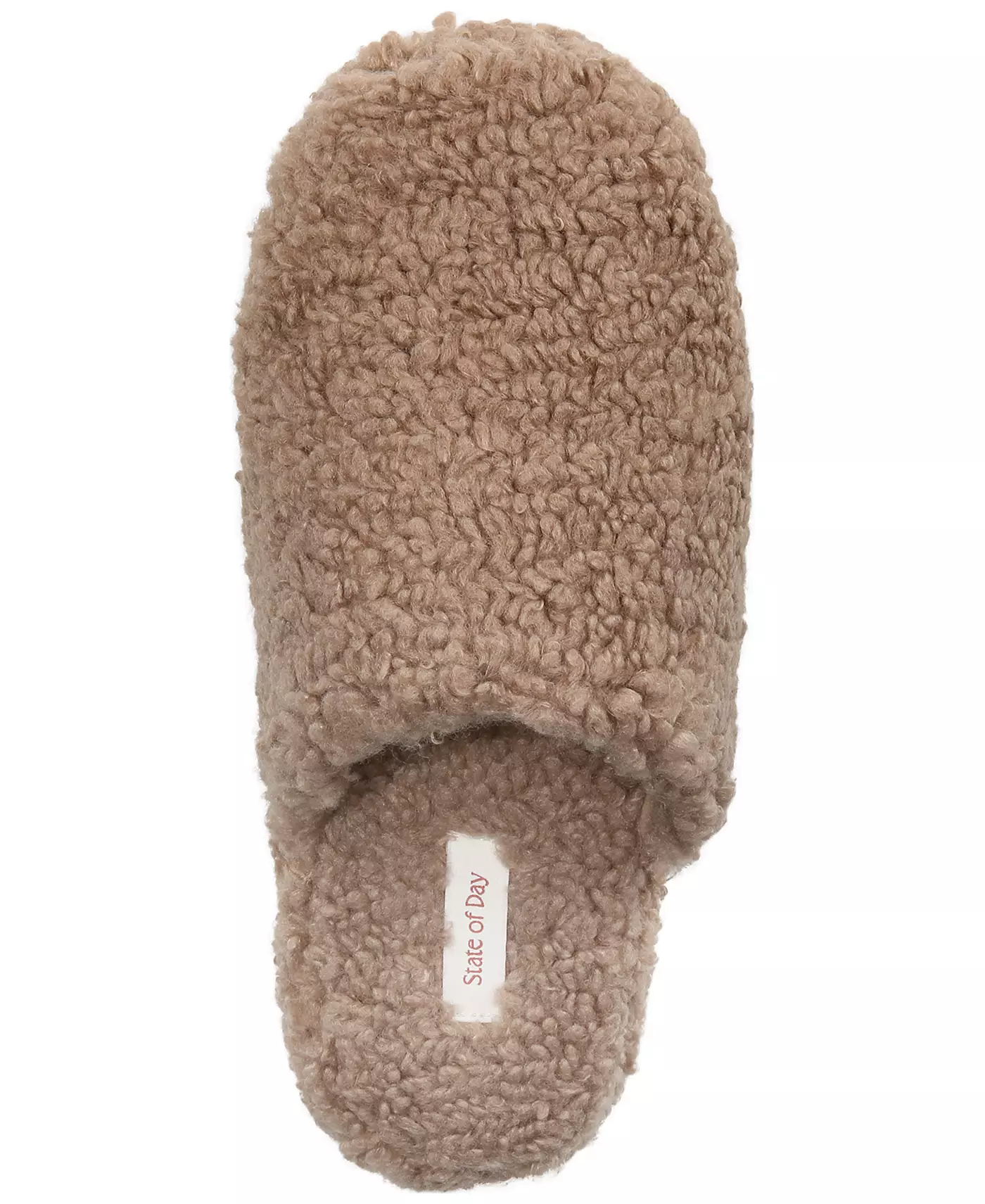 State of Day женские тапочки из шерпы в коробке