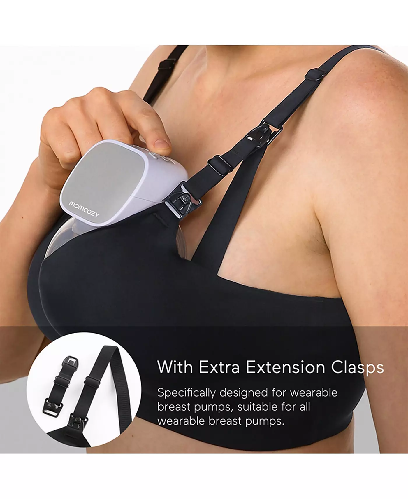 Бесшовный бюстгальтер для кормления Momcozy Maternity YN21