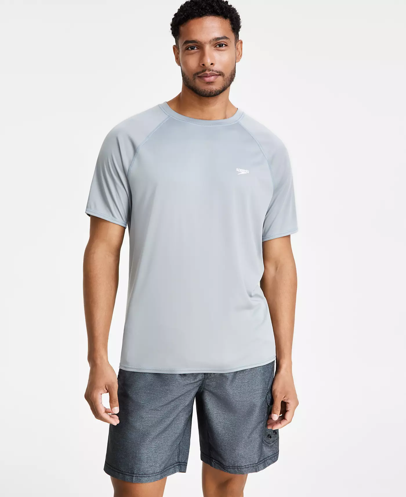 Мужской быстросохнущий рашгард Speedo UPF 50+