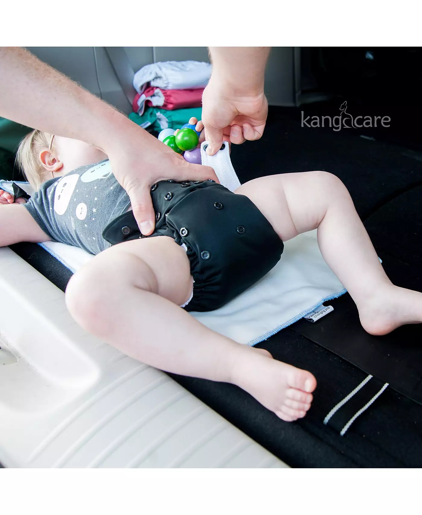 Многоразовый впитывающий и водонепроницаемый пеленальный коврик для малышей Kanga Care