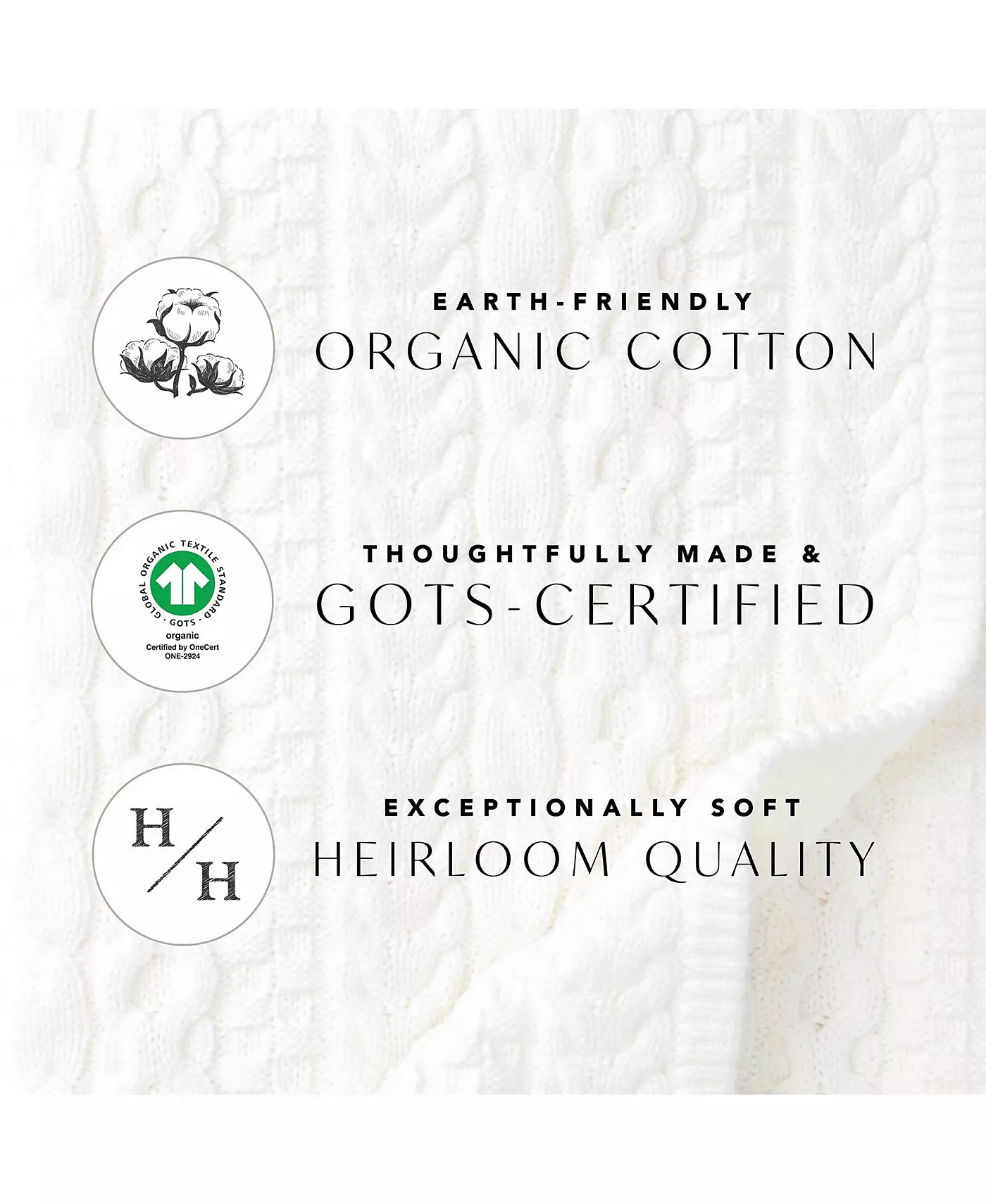 Мужской свитер-поло Hope & Henry Organic с коротким рукавом