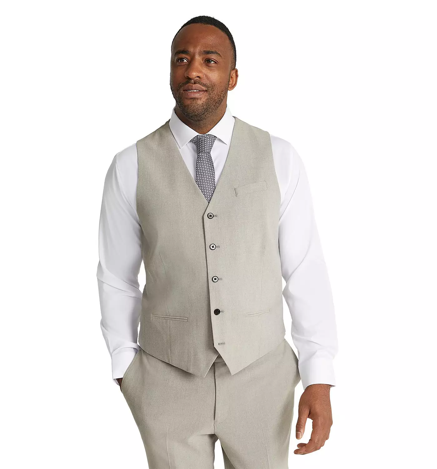 Жилет-стретч Johnny Bigg Big & Tall Clooney