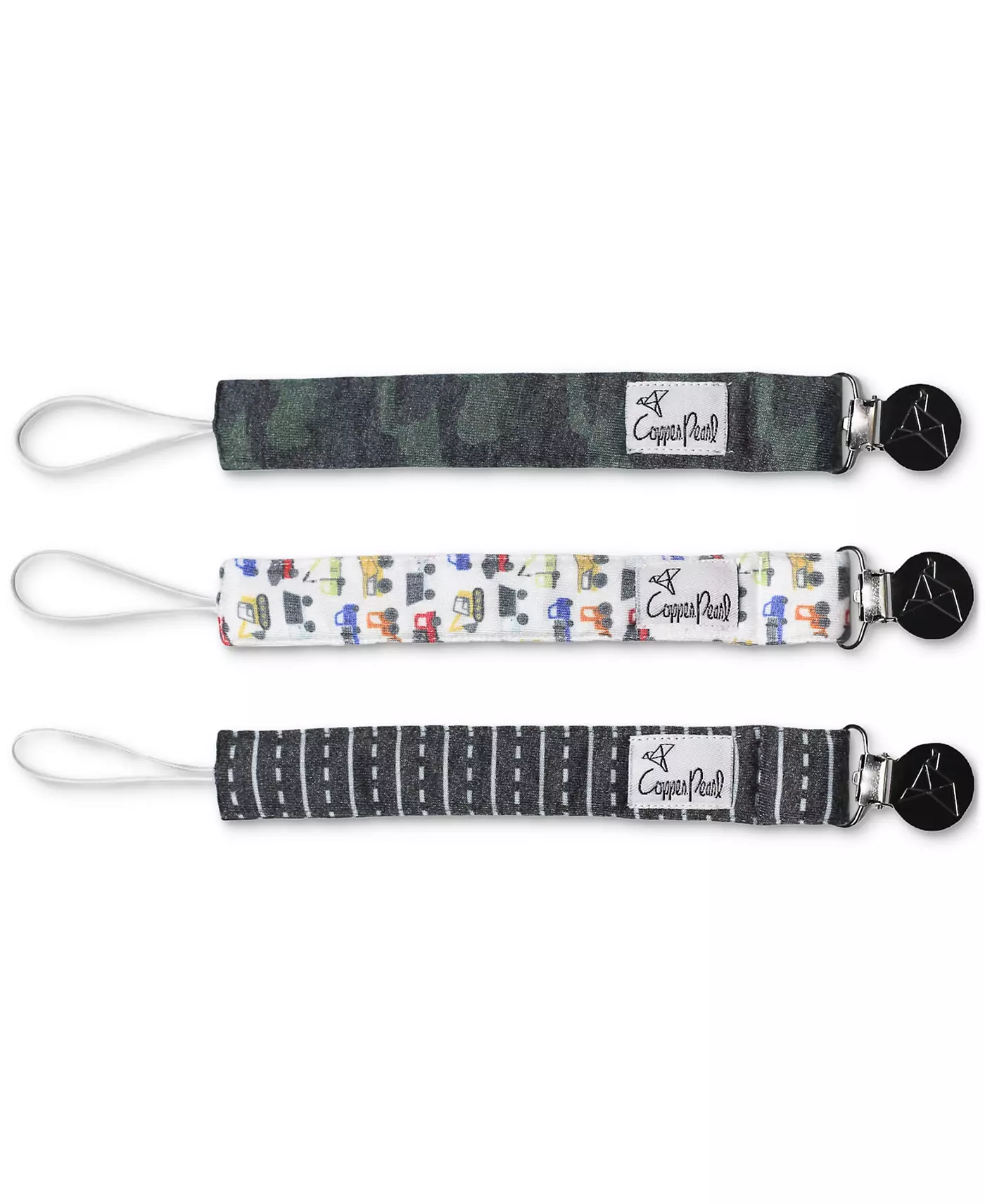 Набор зажимов для детских сосок Copper Pearl, 3 шт.