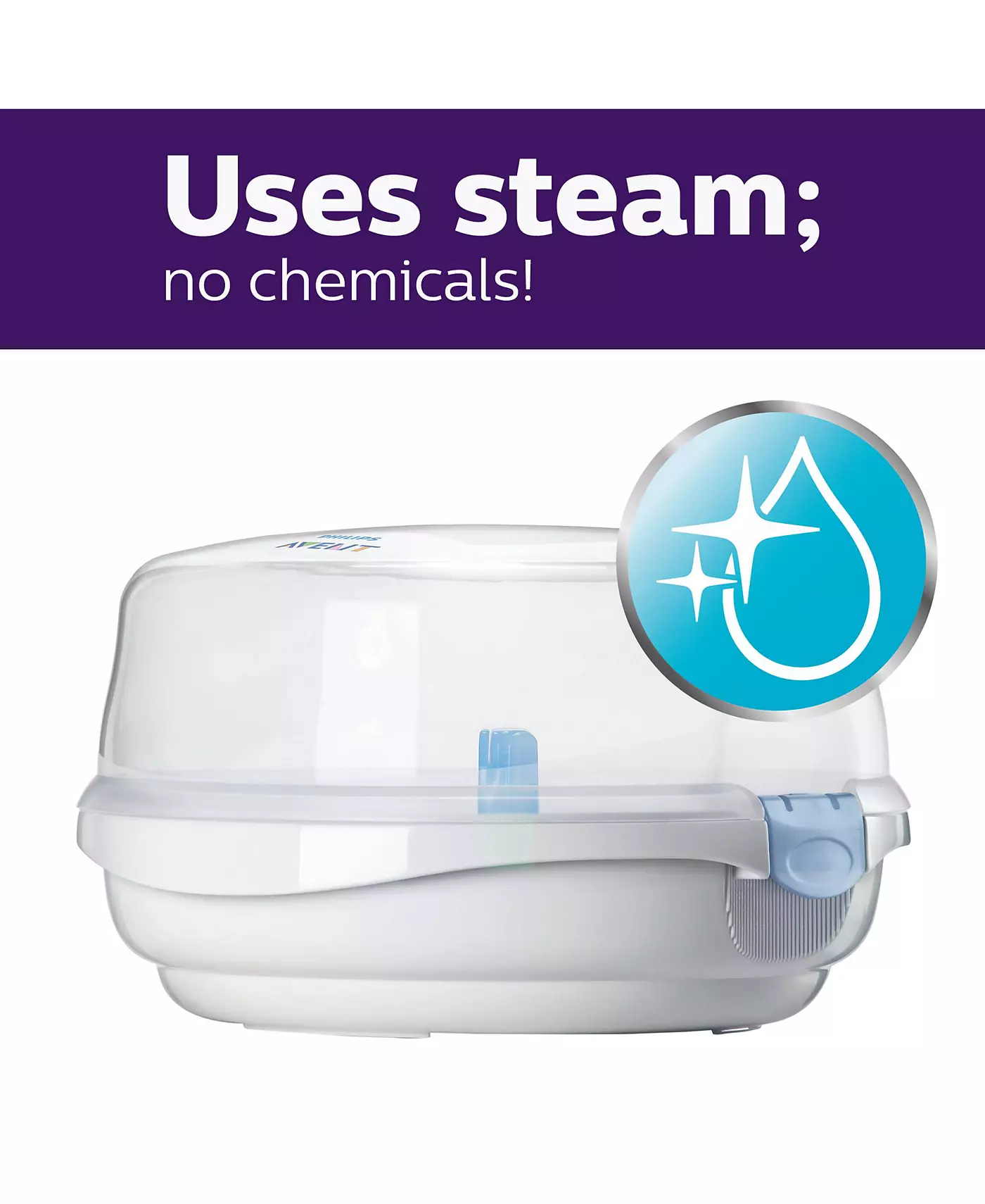 Стерилизатор Philips Avent для микроволновых печей для детских бутылочек, пустышек, чашек и многого другого