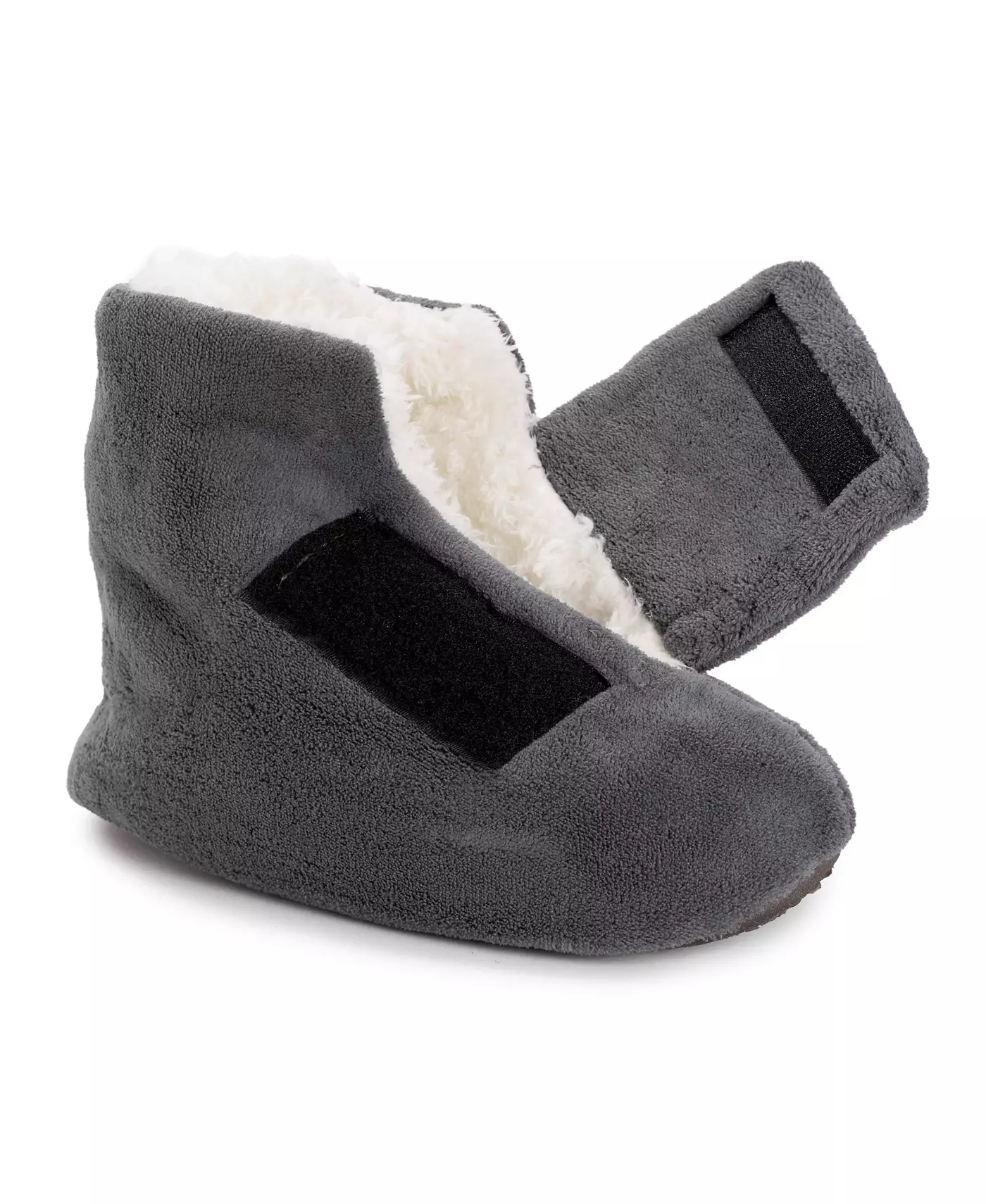 Мужские тапочки-ботфорты MUK LUKS Softones By Adjustable Shearling Bootie Slippers, темно-синие, M (9-10,5)
