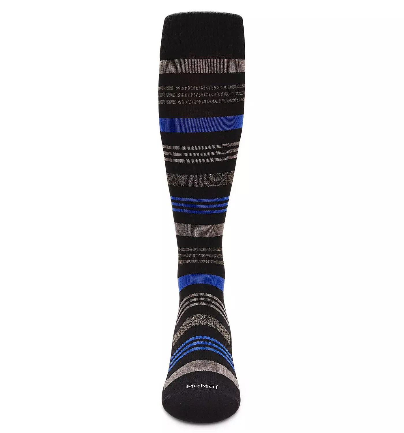 Мужские полосатые нейлоновые компрессионные носки MeMoi