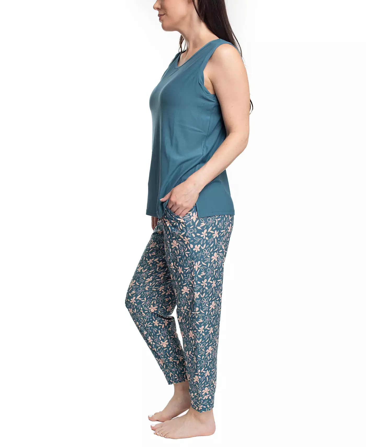 MUK LUKS Plus Size 2 Piece Cloud Knit и Joggers Sleep Set