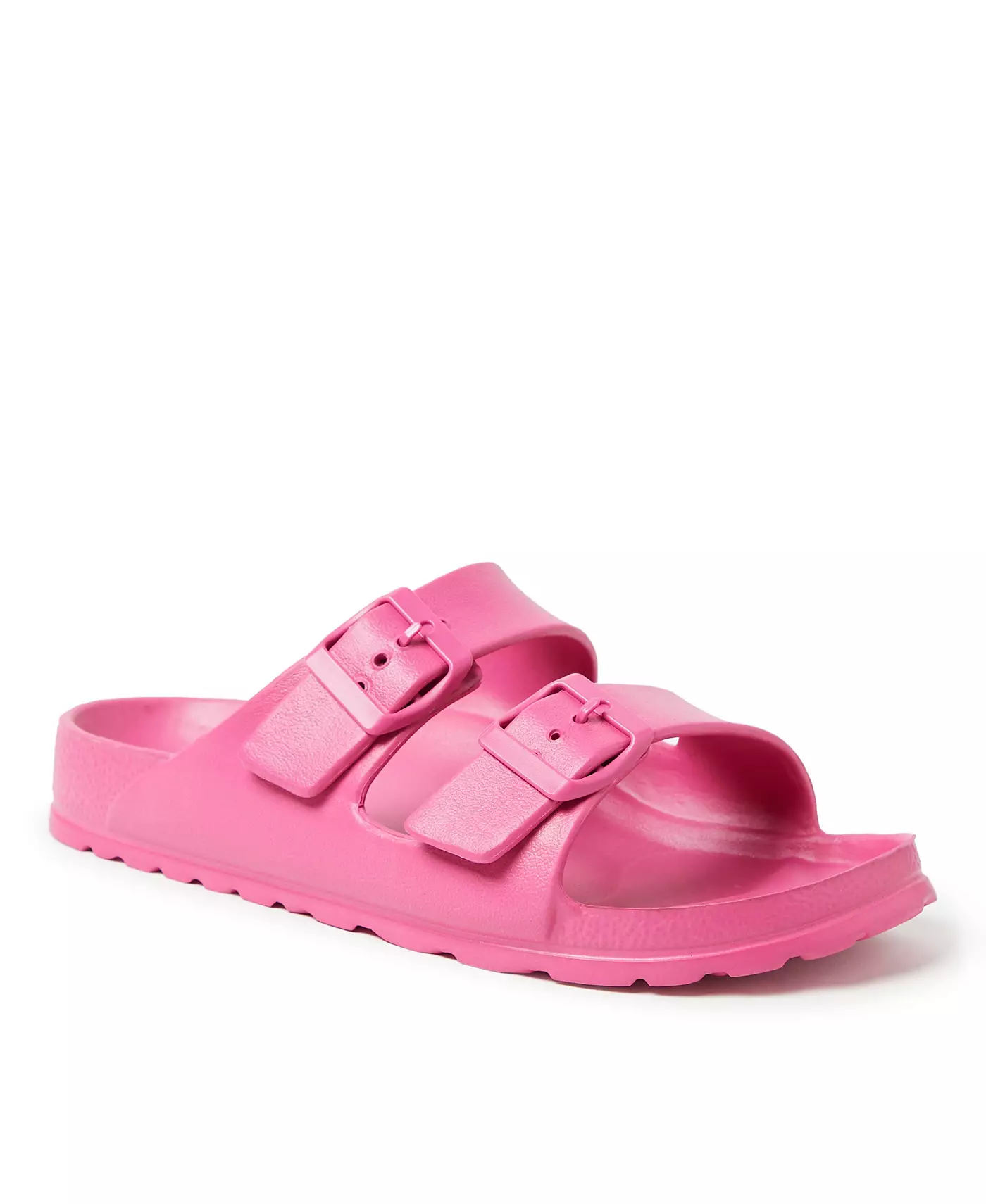 Женские сандалии Dearfoams EcoCozy из экологически чистого материала с двойной пряжкой