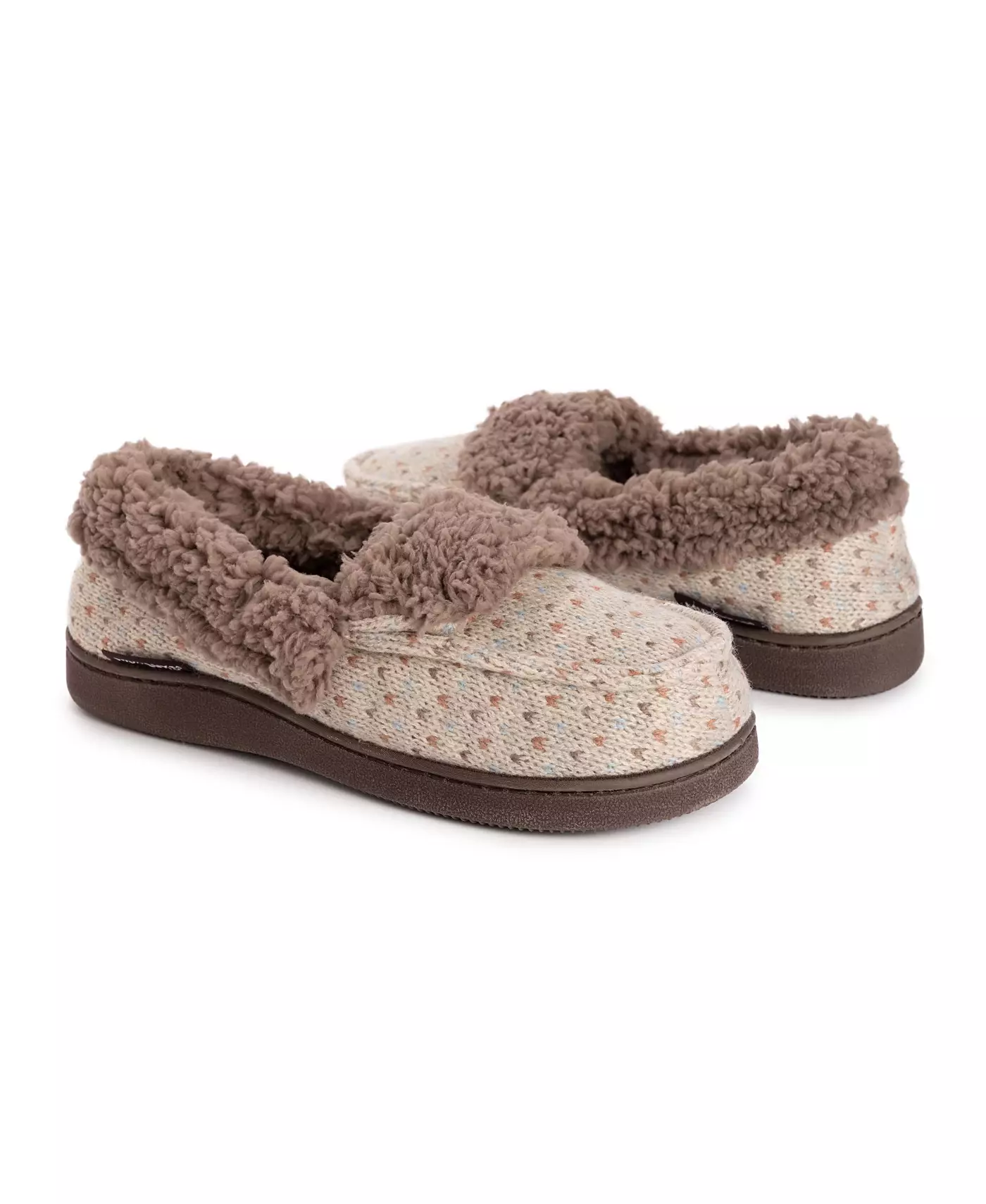 MUK LUKS женские мокасины Anais тапочки, овсяный Birdseye, XLarge