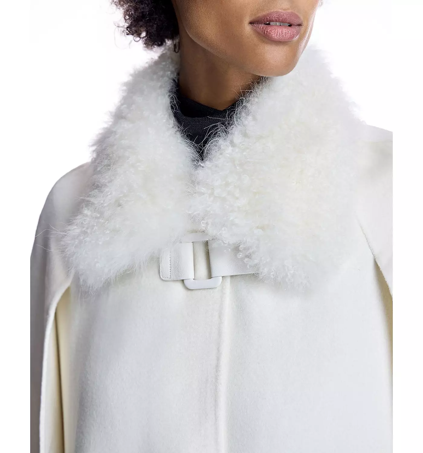 Кашемировая накидка для женщин Julia & Stella By Maximilian с пряжкой