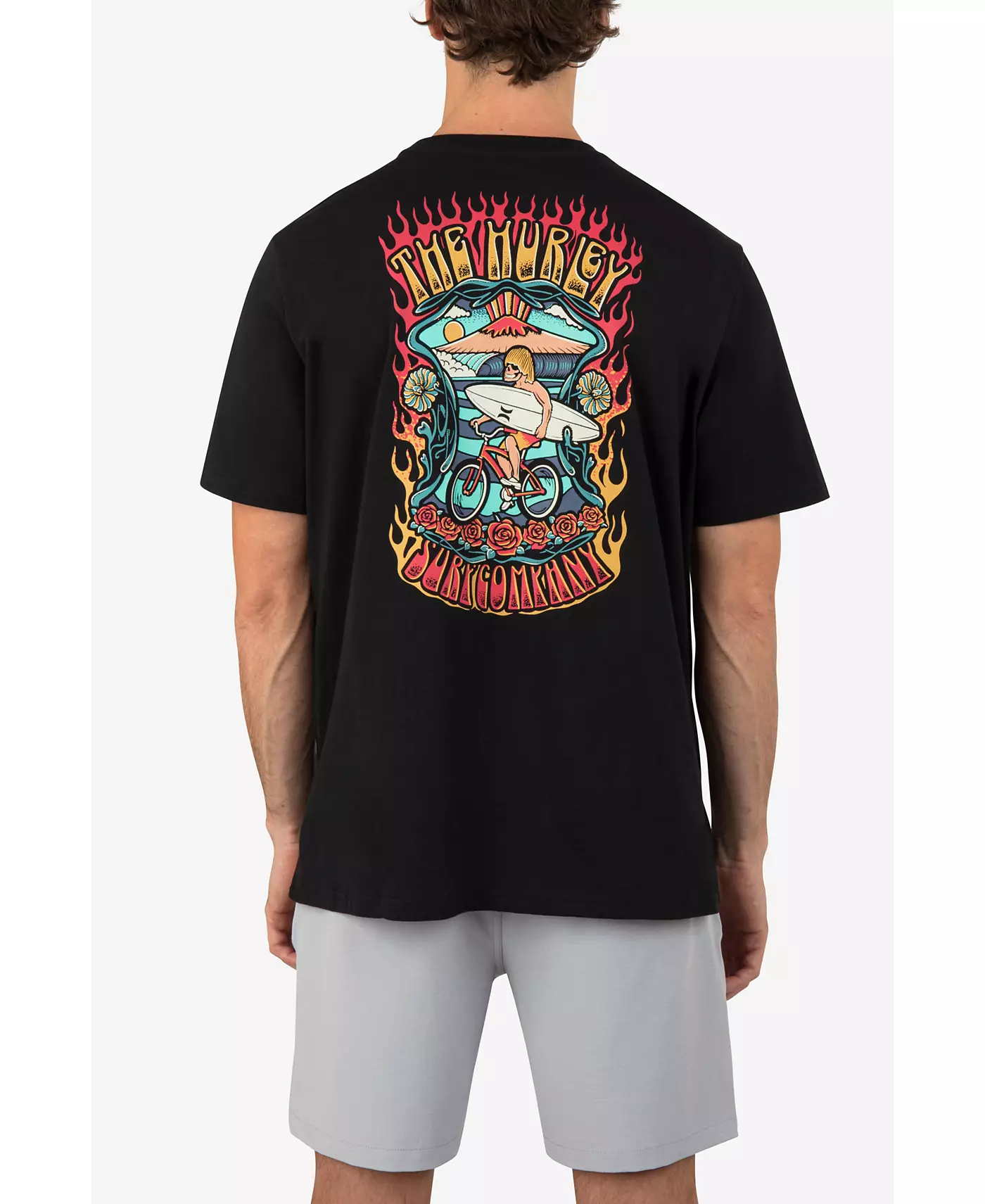 Мужская футболка Hurley Everyday Bowls с короткими рукавами