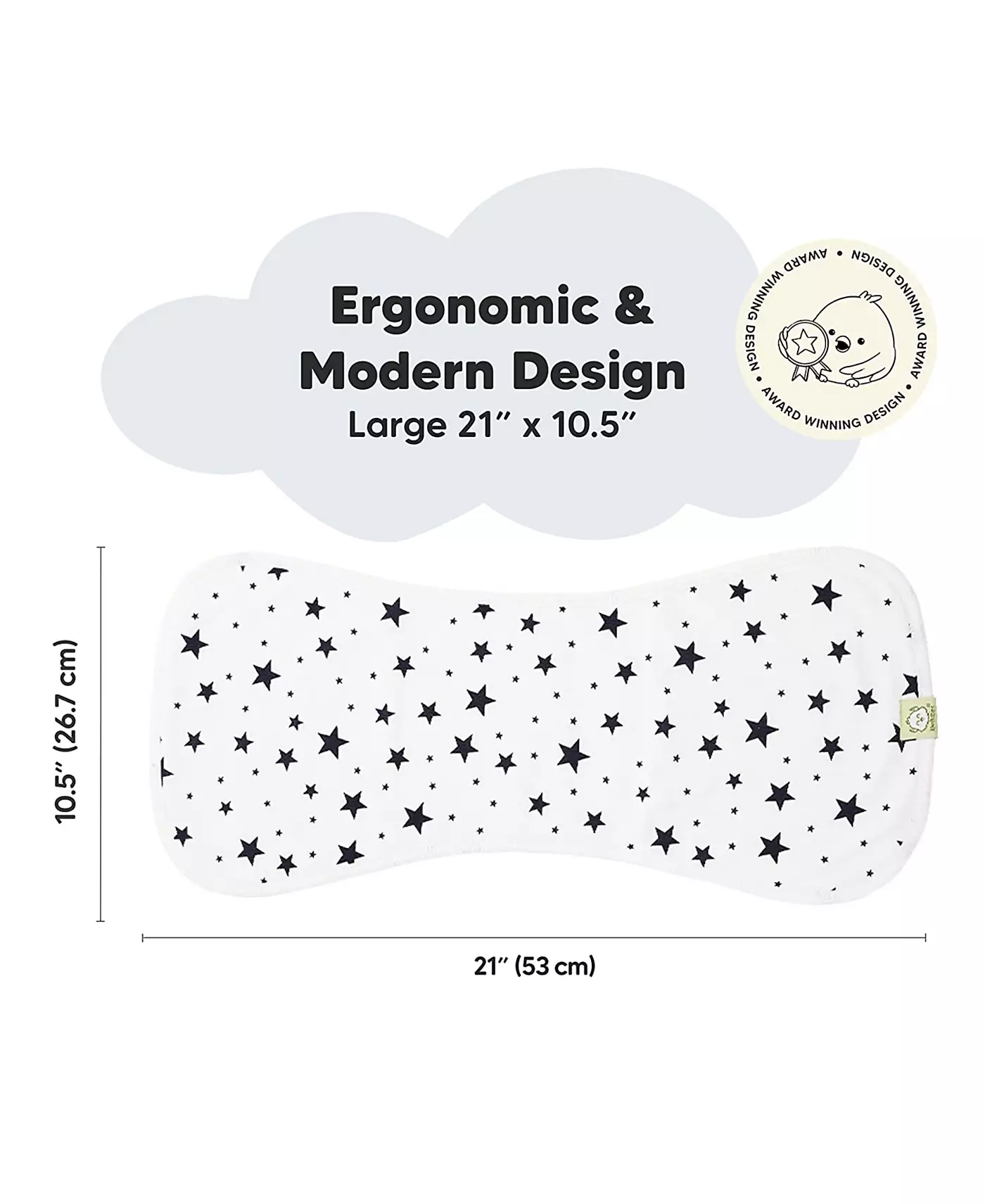 KeaBabies 5pk Urban Baby Burp Cloths, органические салфетки для срыгивания для младенцев, салфетки для срыгивания для девочек и мальчиков