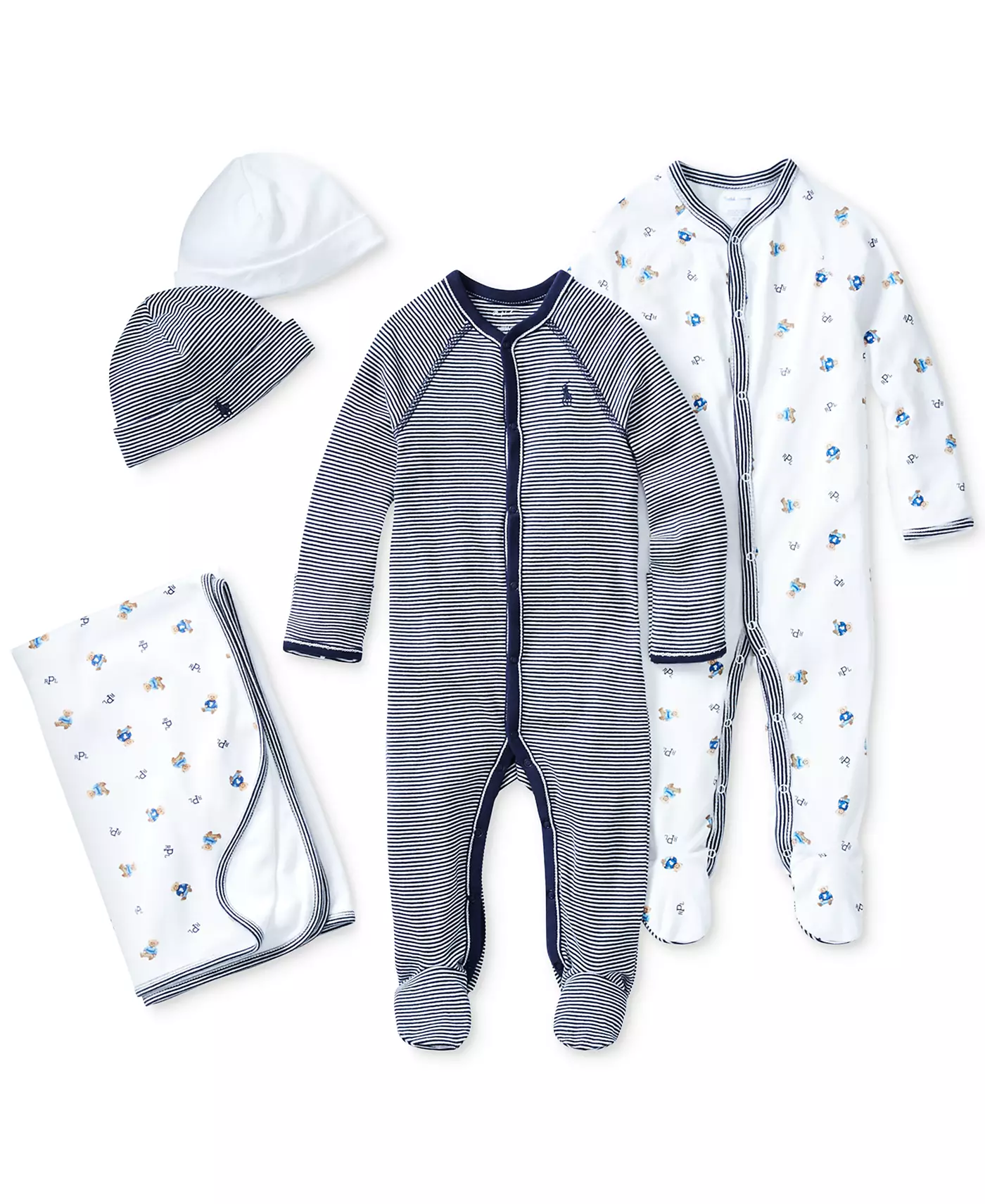 Polo Ralph Lauren Baby Boy или Baby Girl Хлопковая шапочка